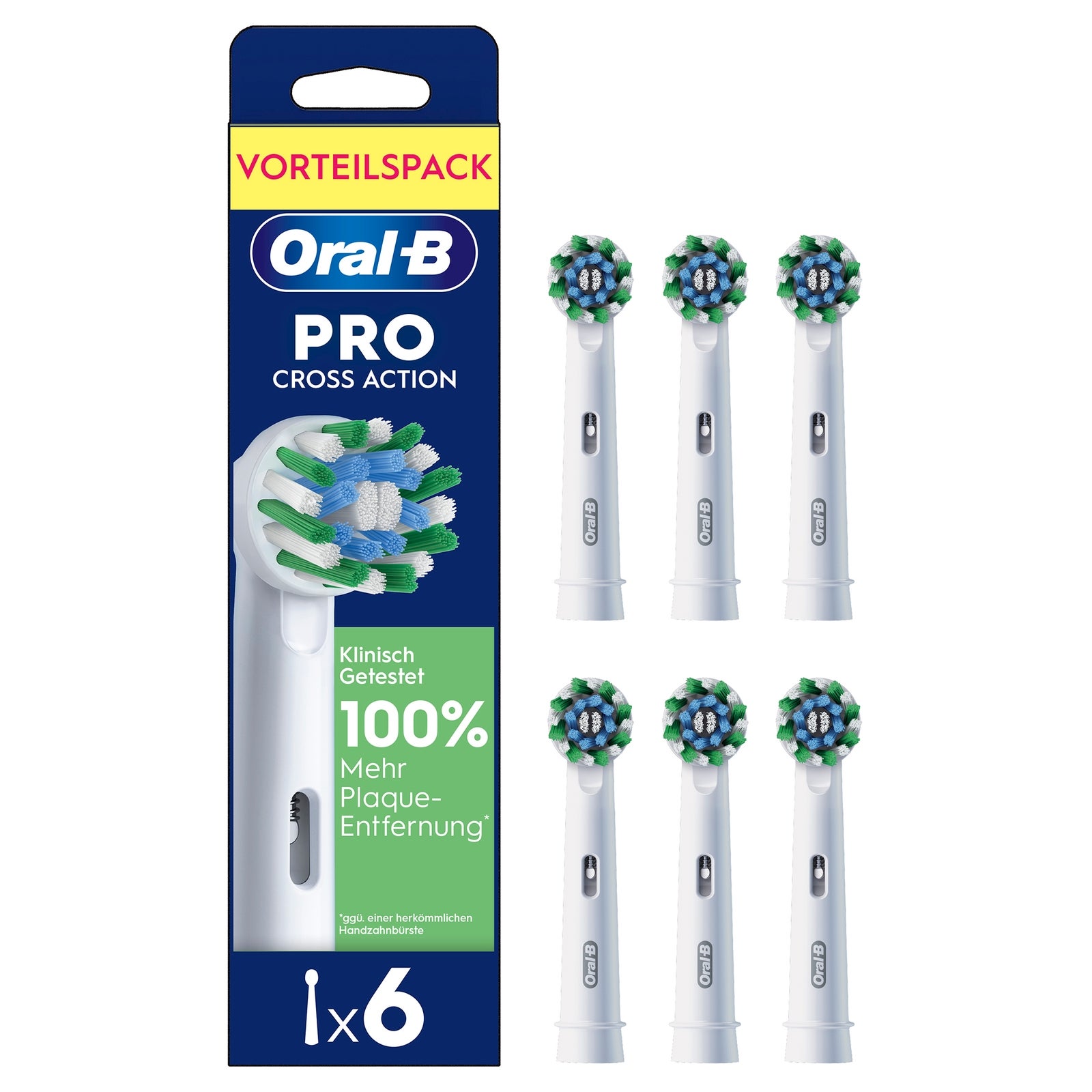Oral-B Pro Crossaction 6Er Aufsteckbürsten - Bild 4