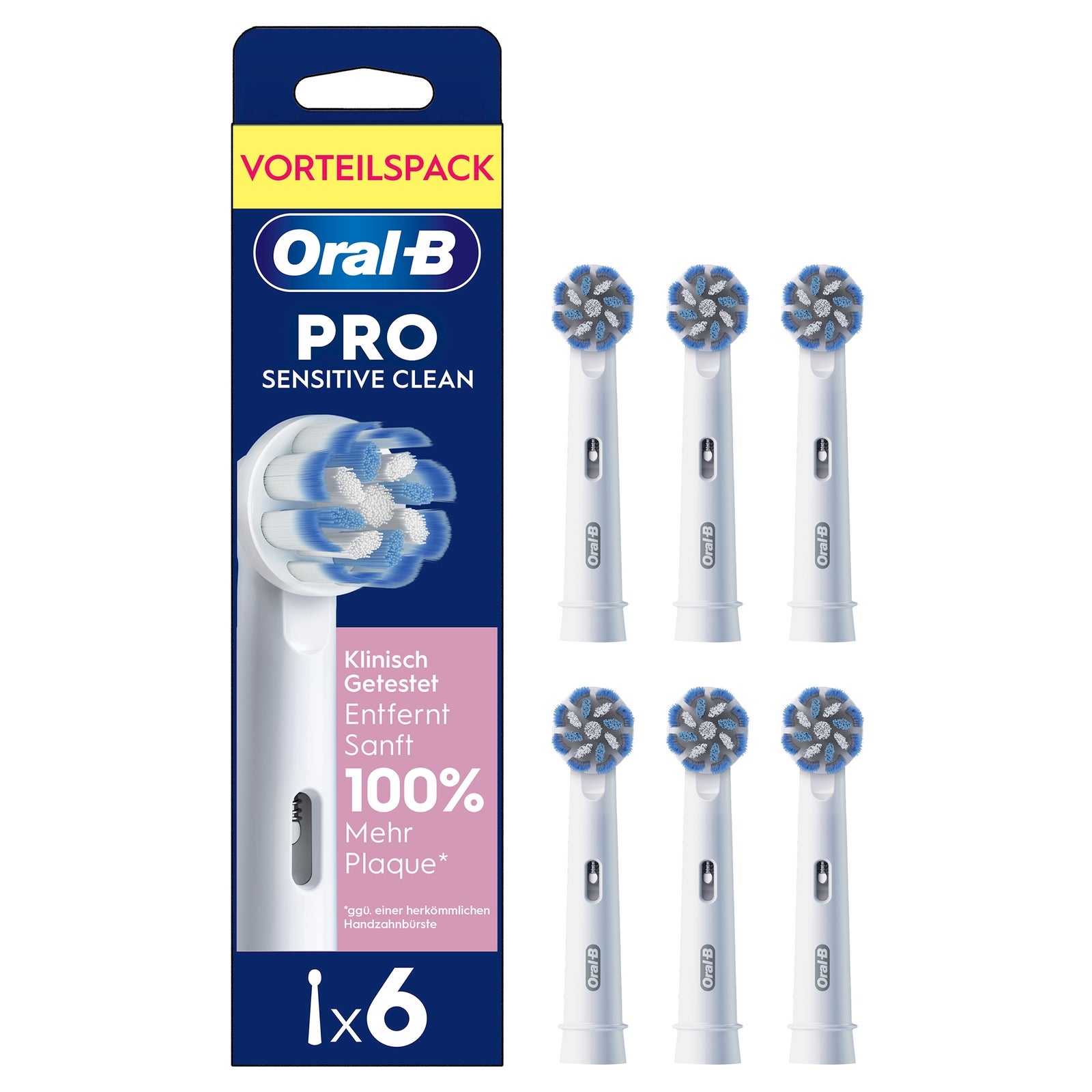 Oral-B Pro Sensitive Clean 6Er Aufsteckbürsten 8006530015349 - Image 3