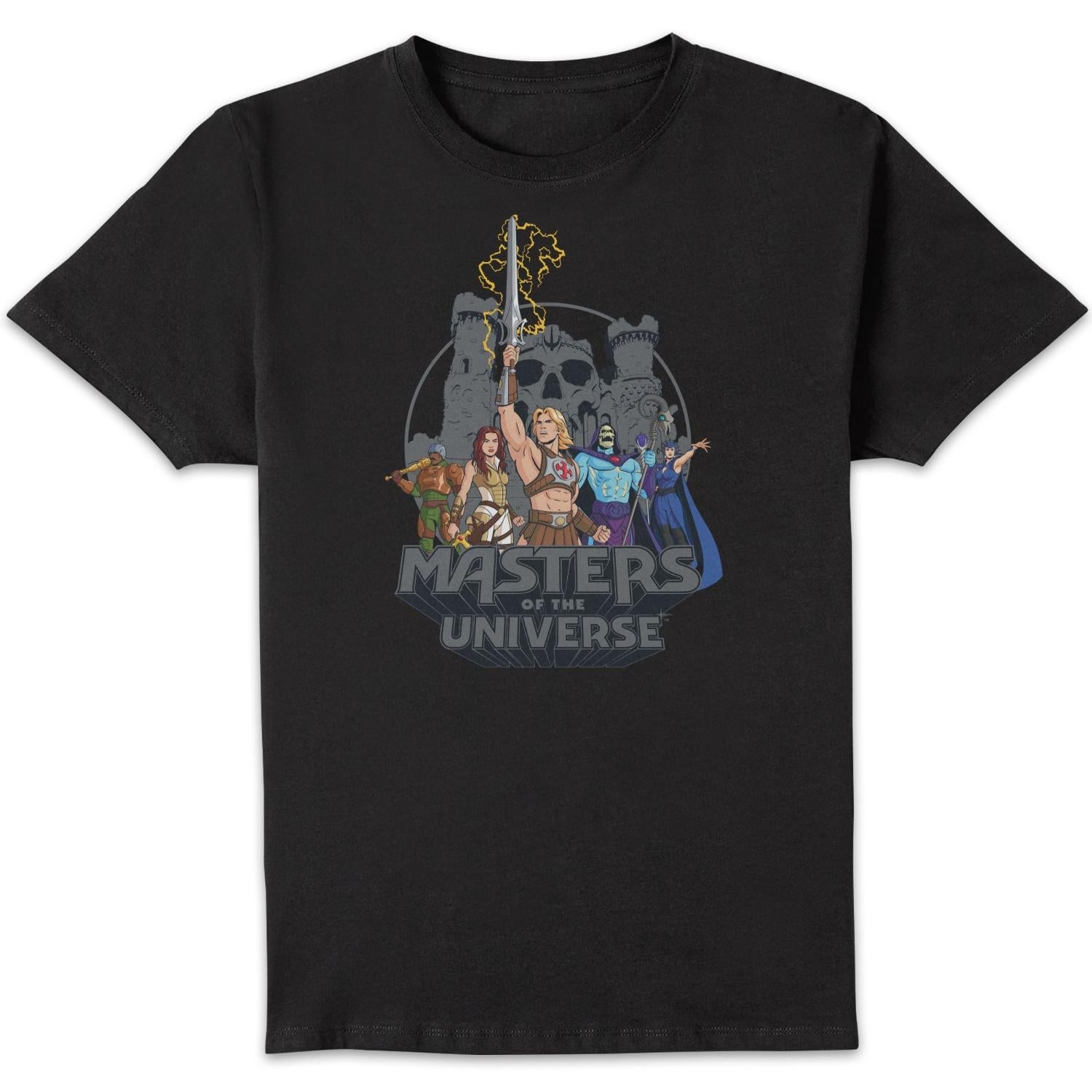 Masters Of The Universe Group Pose T-Shirt Black - S