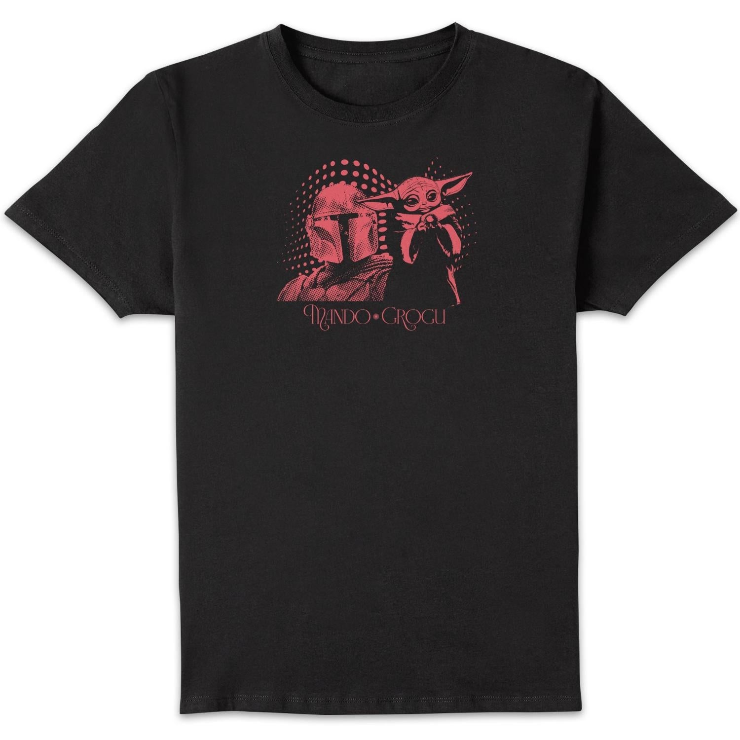 Mandalorian & Grogu Mando & Grogu T-Shirt Black - L