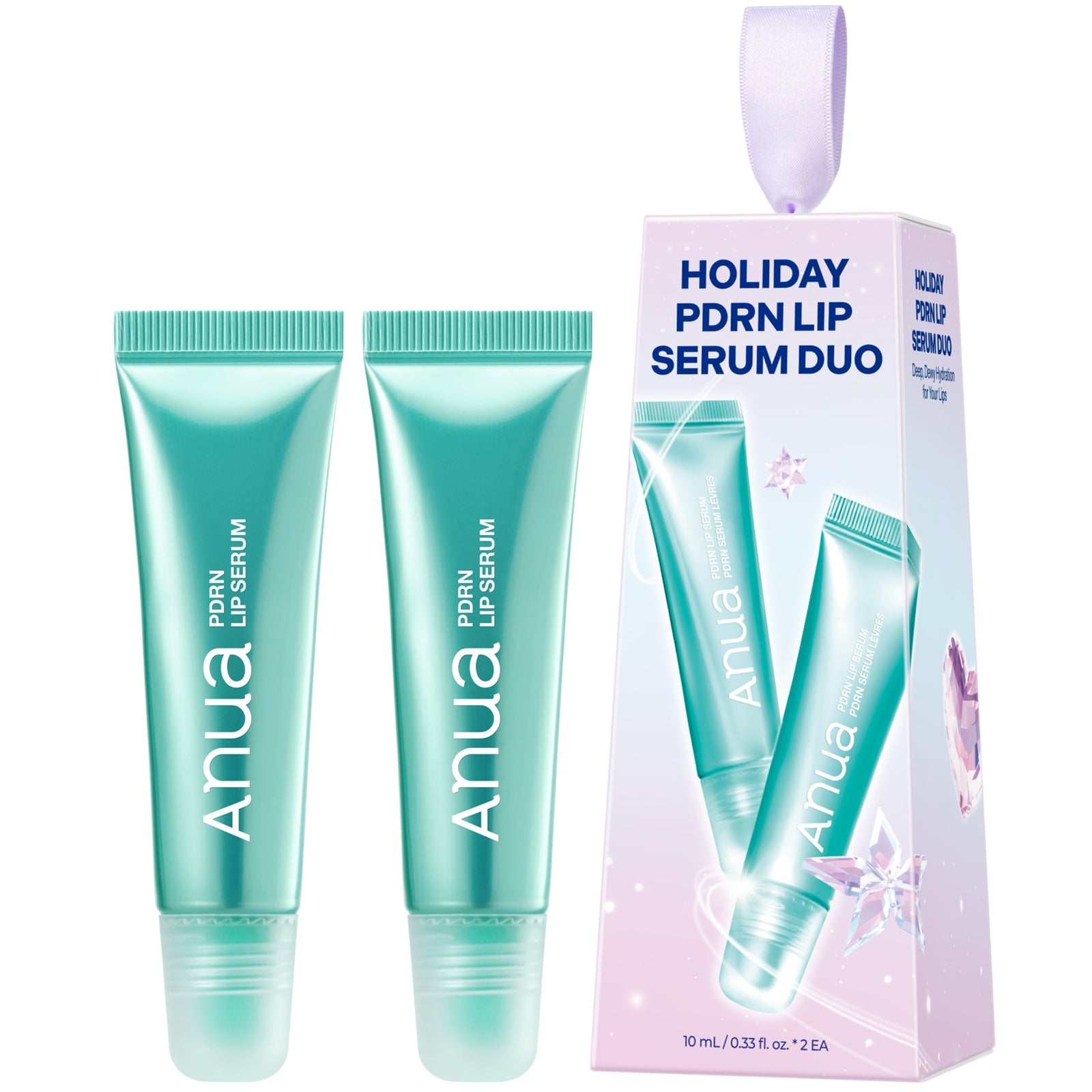 Anua Holiday Pdrn Lip Serum Duo (Worth £20.00)