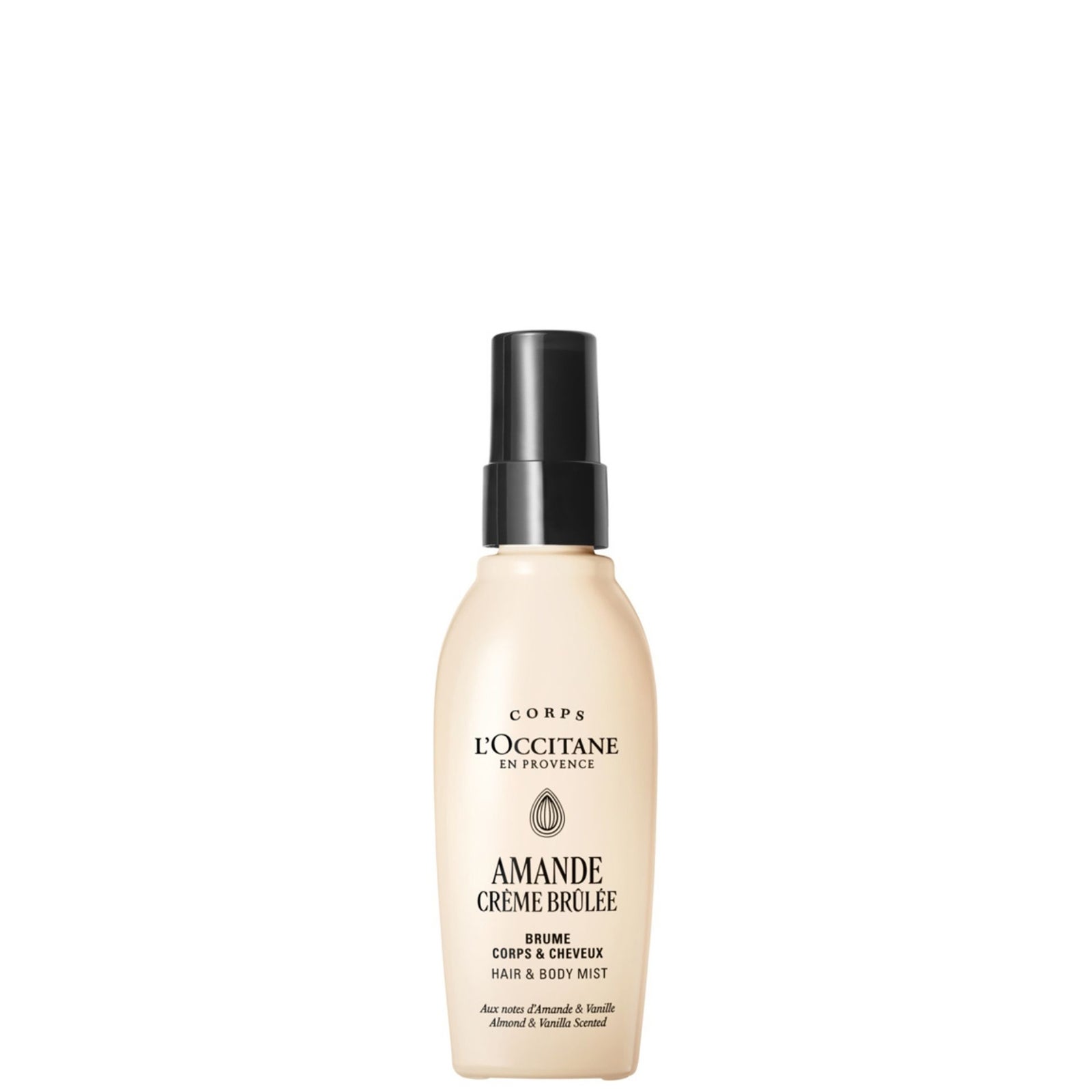 L'Occitane Almond (Amande) Crème Brûlée Hair & Body Mist 40ml