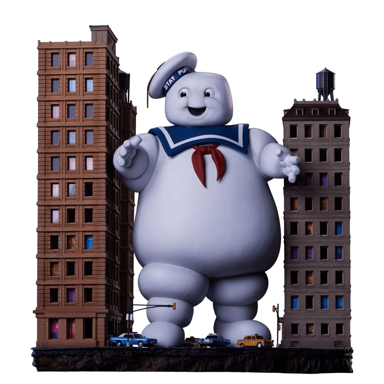 The Ghostbusters Diorama Statue Stay Puft Marshmallow Man 74 cm