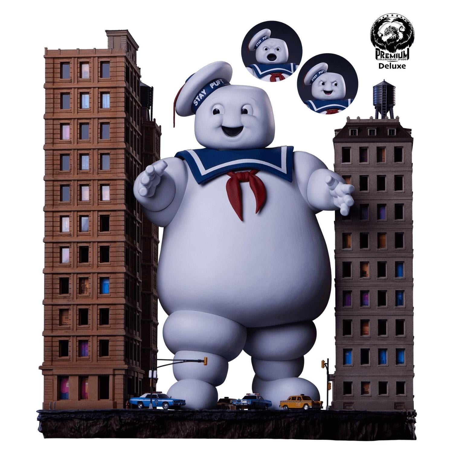 The Ghostbusters Diorama Statue Stay Puft Marshmallow Man Deluxe Edition 74 cm