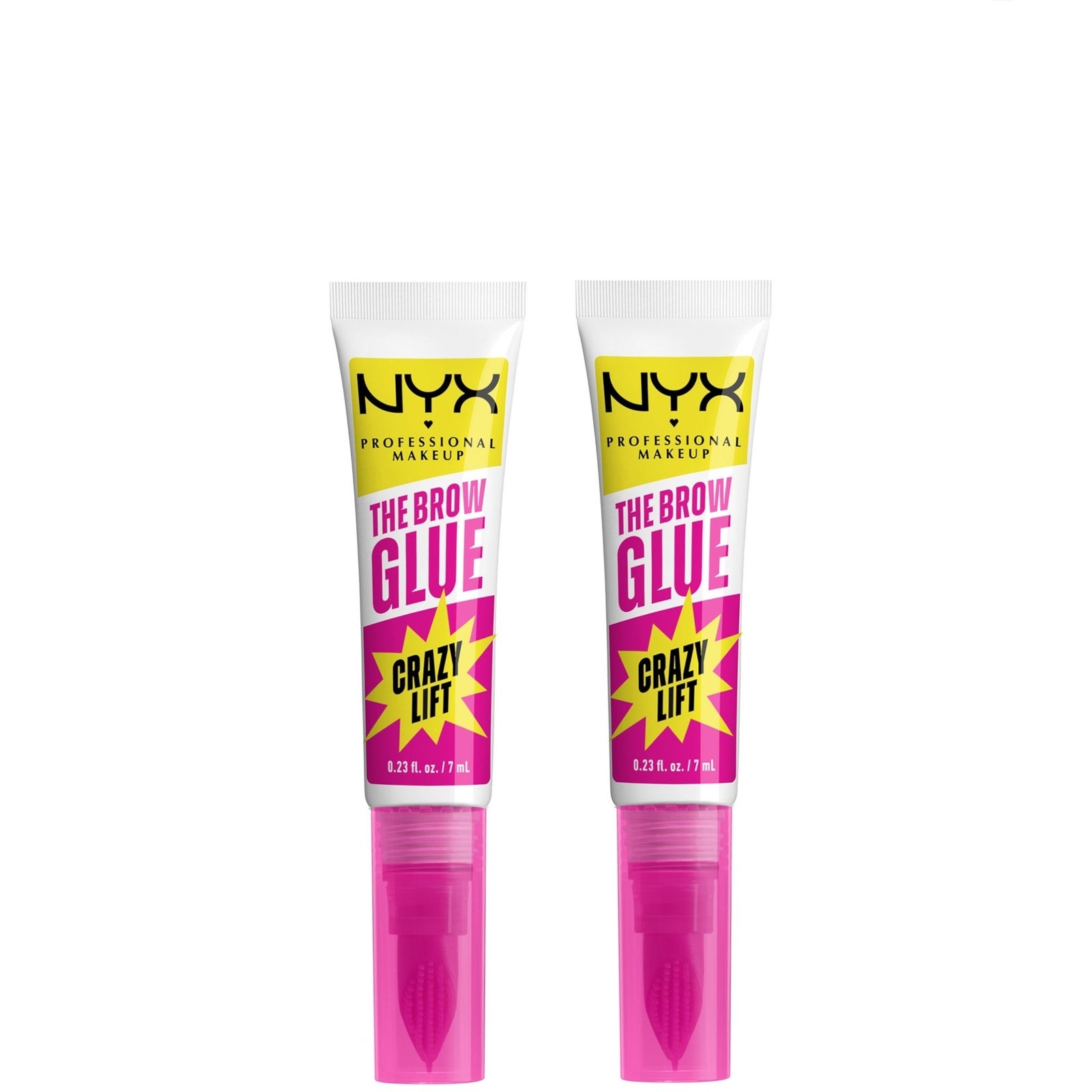 NYX Professional Makeup The Brow Glue Crazy Lift Duo