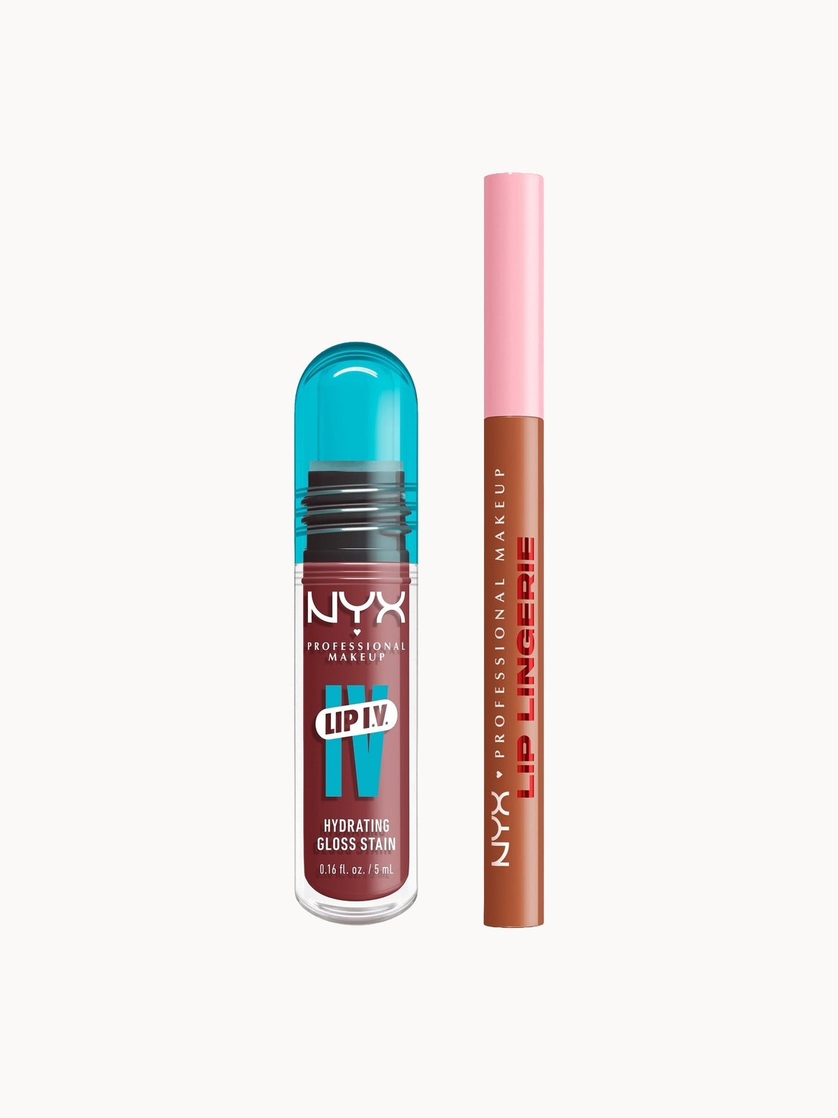 Nyx Professional Makeup Nyx Professional Lip Lingerie & Lip Iv Lip Kit (various Shades) - Barely There In Nude