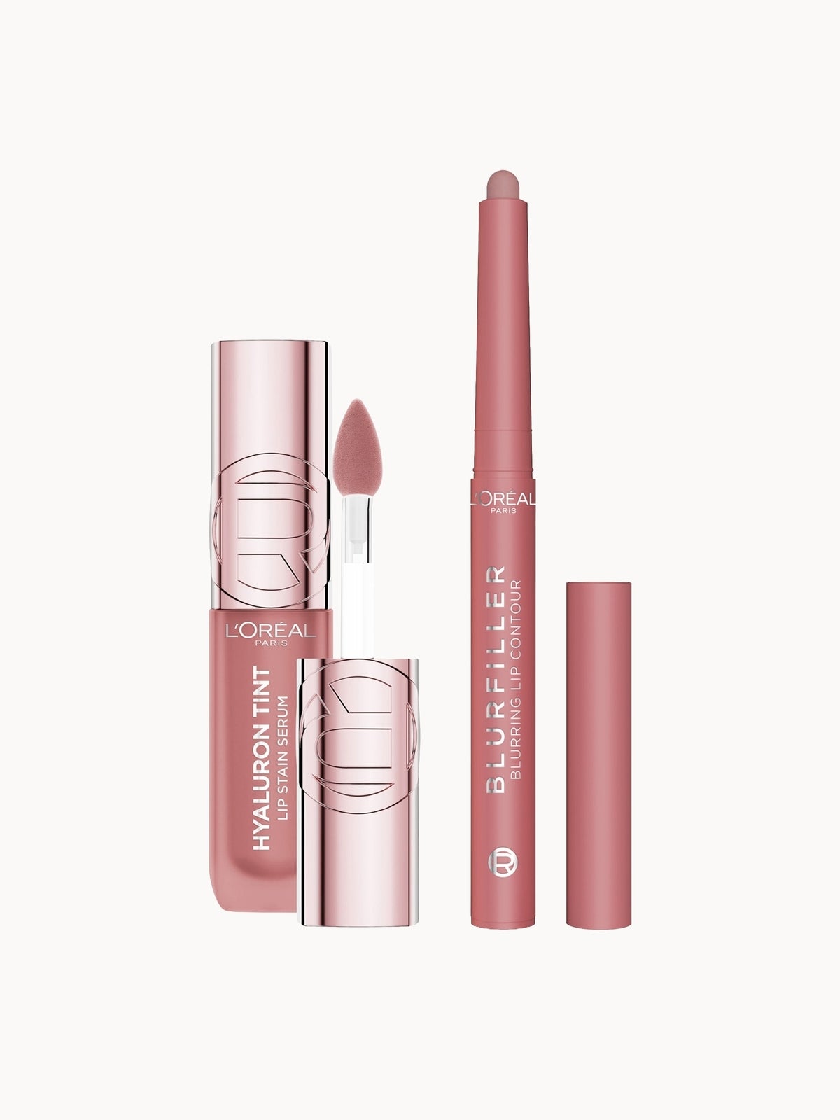 L'oréal Paris Blurfiller & Hyaluron Tint Lip Kit (various Shades) - 601 Worth It