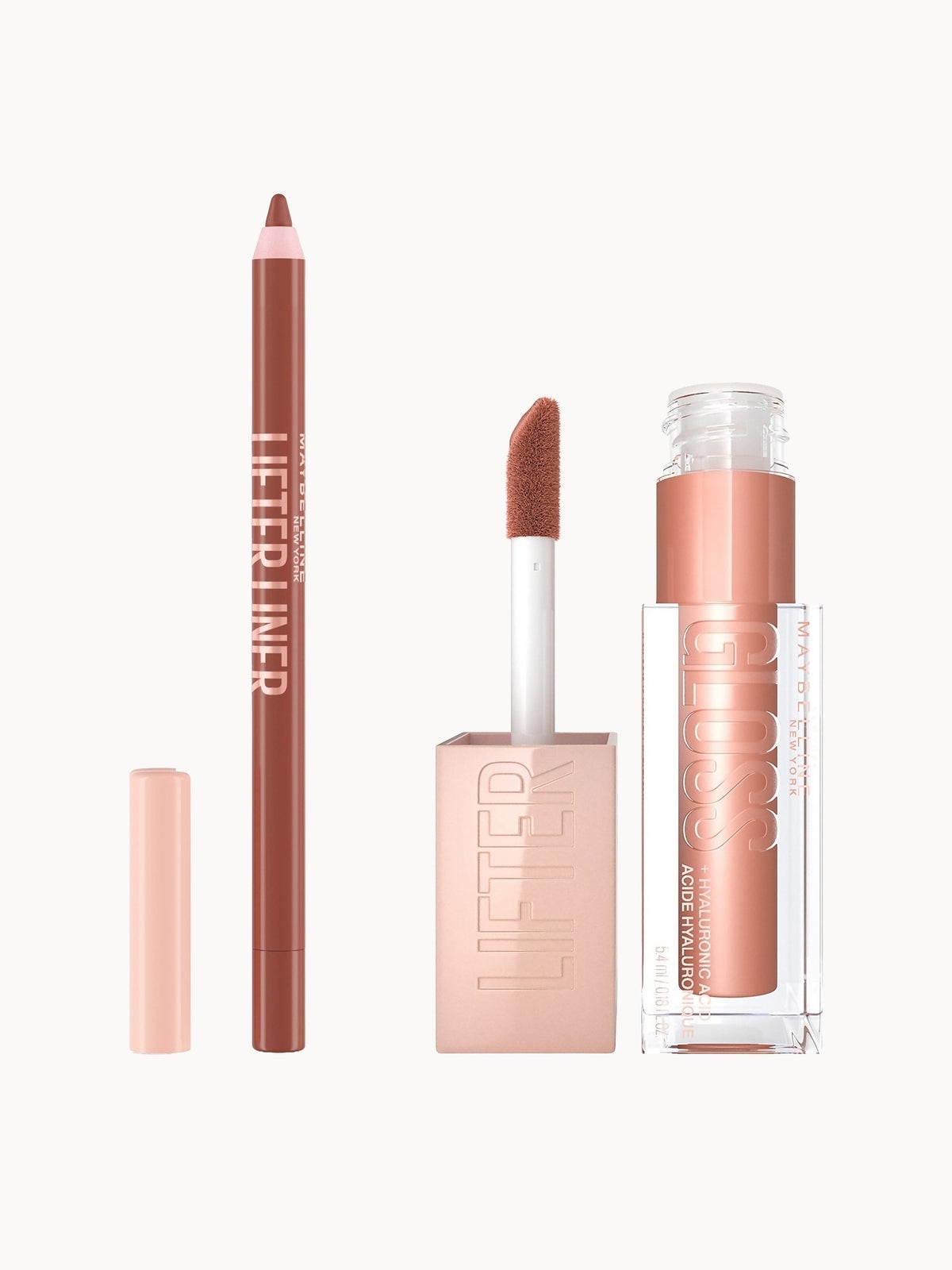 Maybelline Lifter Liner & Gloss Lip Kit (various Shades) - Player