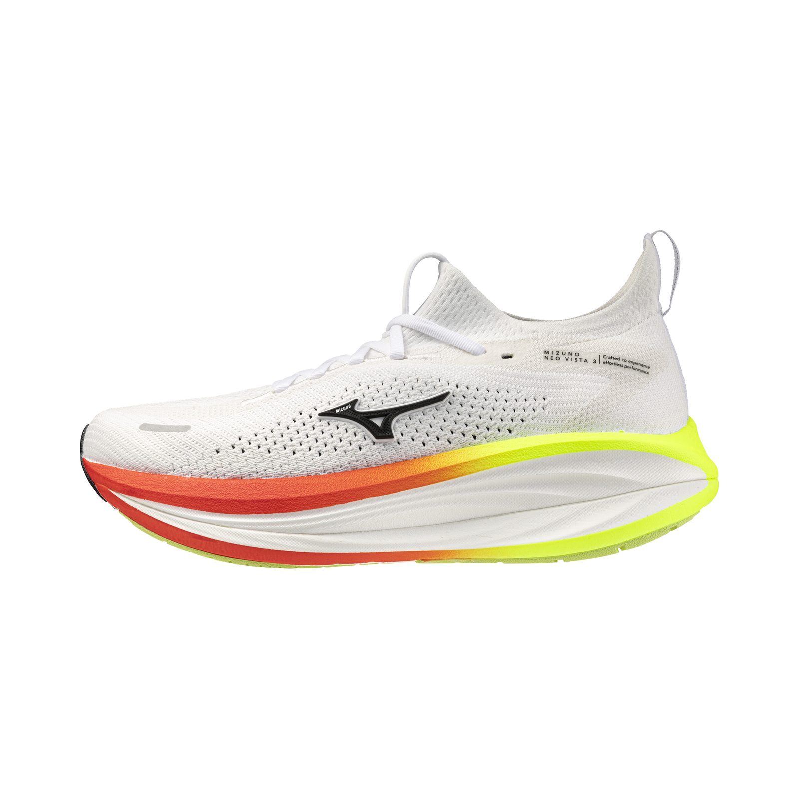 Mizuno Homme Neo Vista 3 - White/Black/Orange.com
