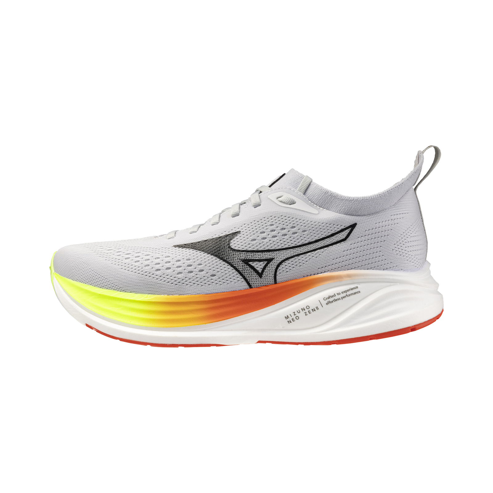 Mizuno Homme Neo Zen 2 - Cloudscape/Black/Orange.com