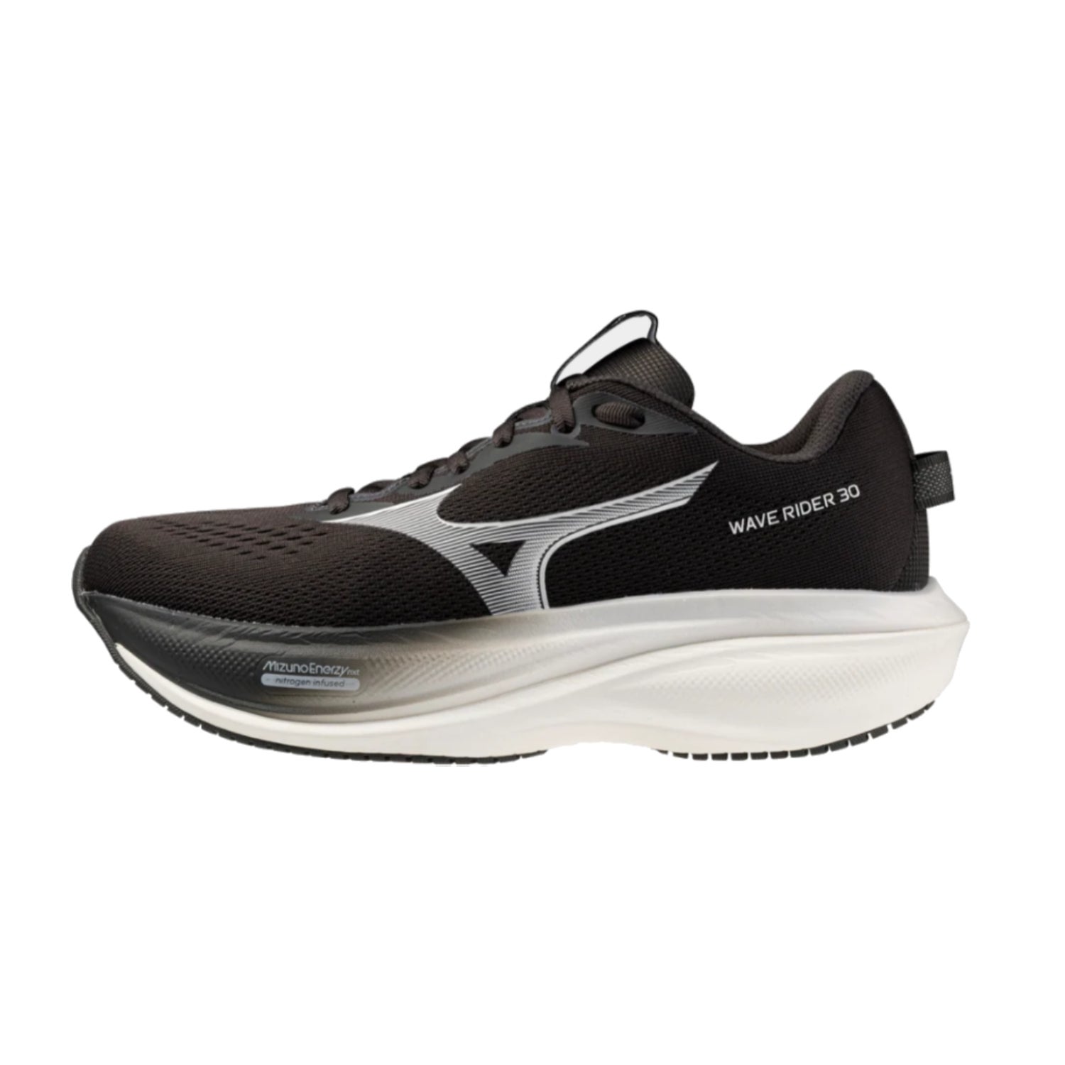Mizuno Femme Wave Rider 30 - Black Sand/White