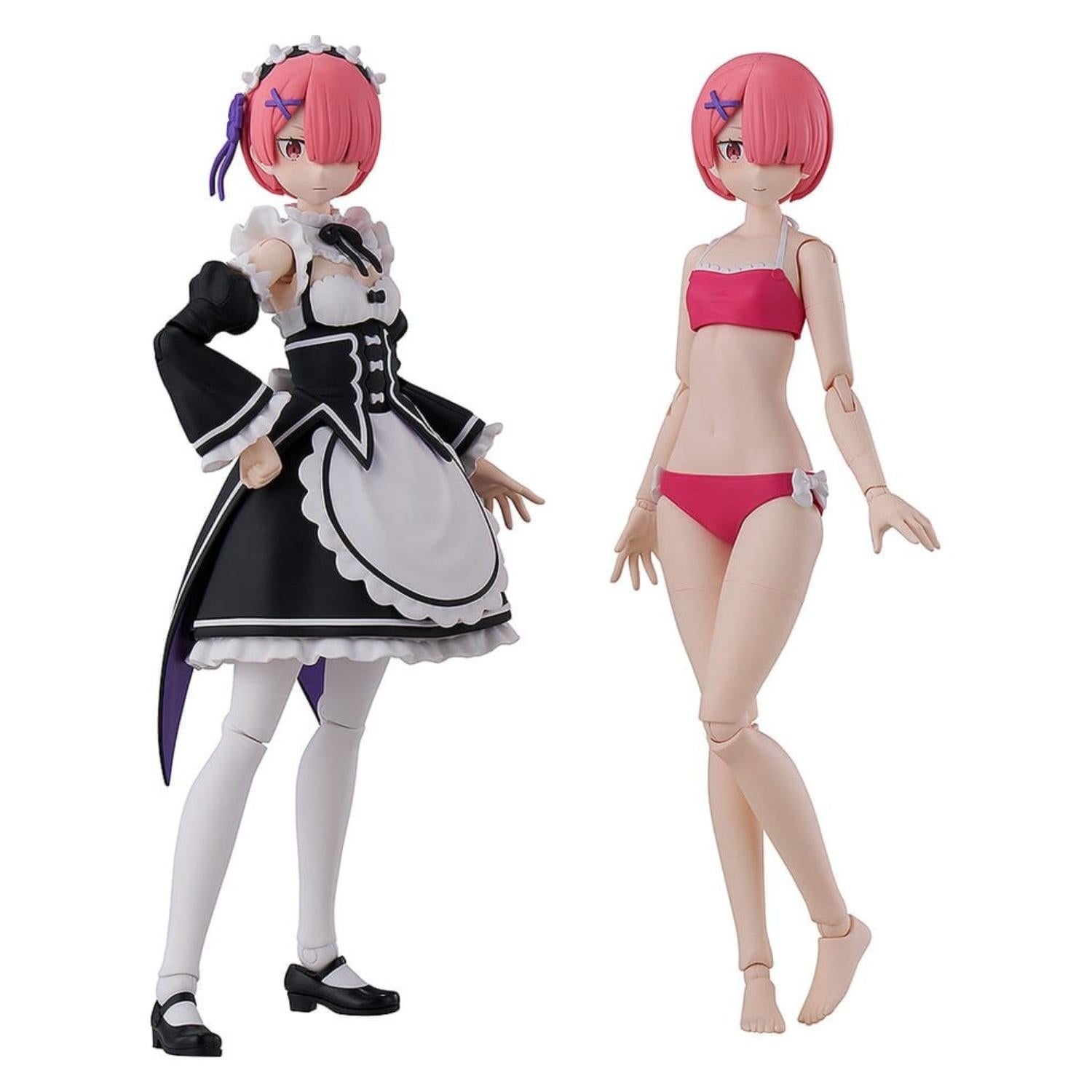 Re:ZERO -Starting Life in Another World- Kadokawa Plastic Model Series Plastic Model Kit Ram DX Ver. 16 cm