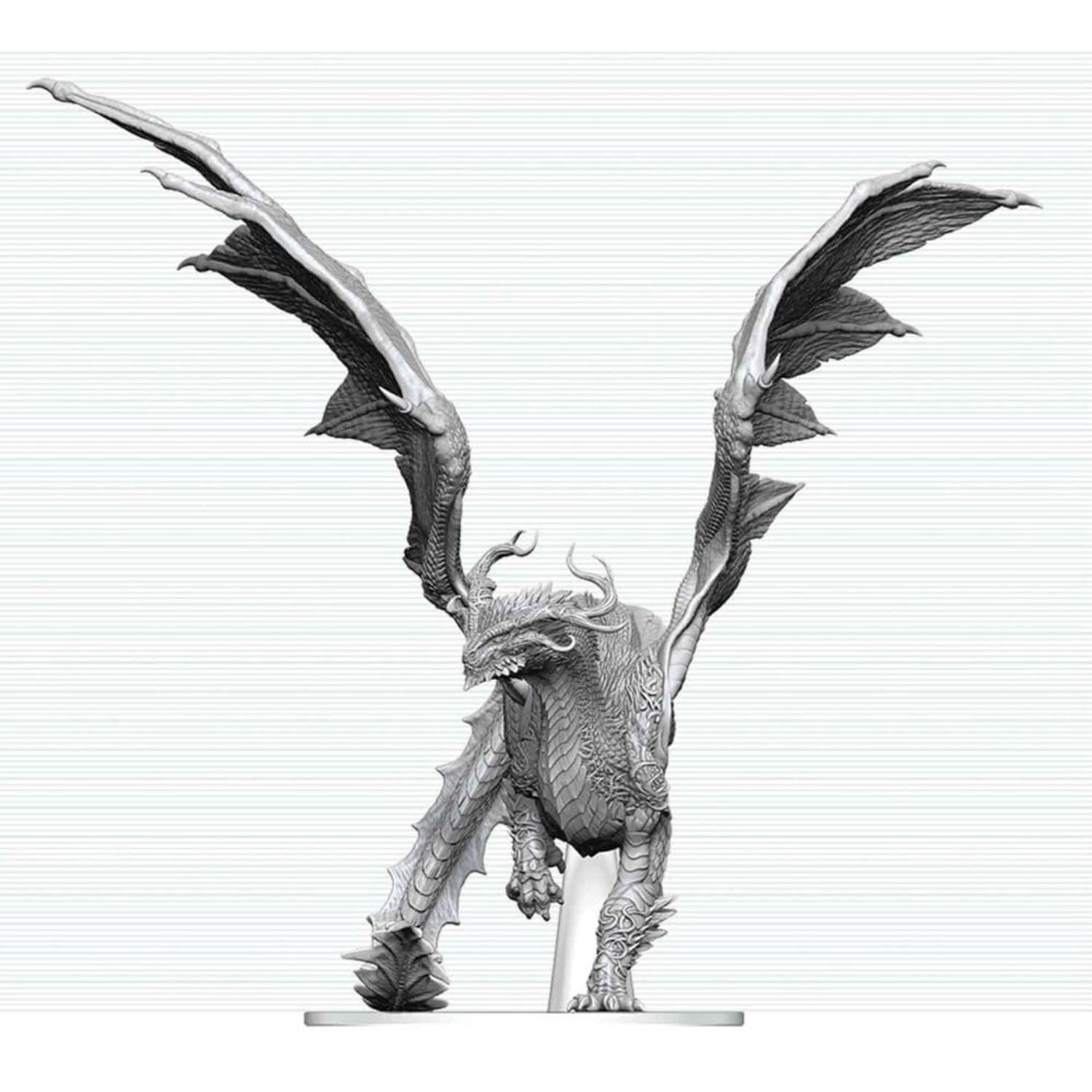 Dungeons & Dragons Nolzur's Marvelous Miniatures Unpainted Miniature Adult Spirit Dragon 24 cm