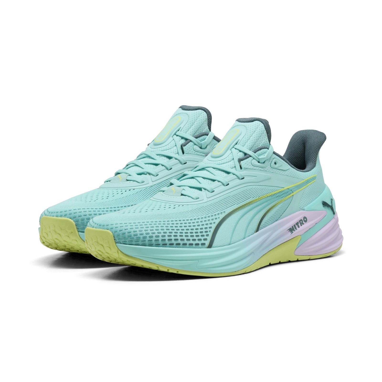 PUMA X HYROX Homme Activate Nitro Trainers - Intense Mint/Light Lavender