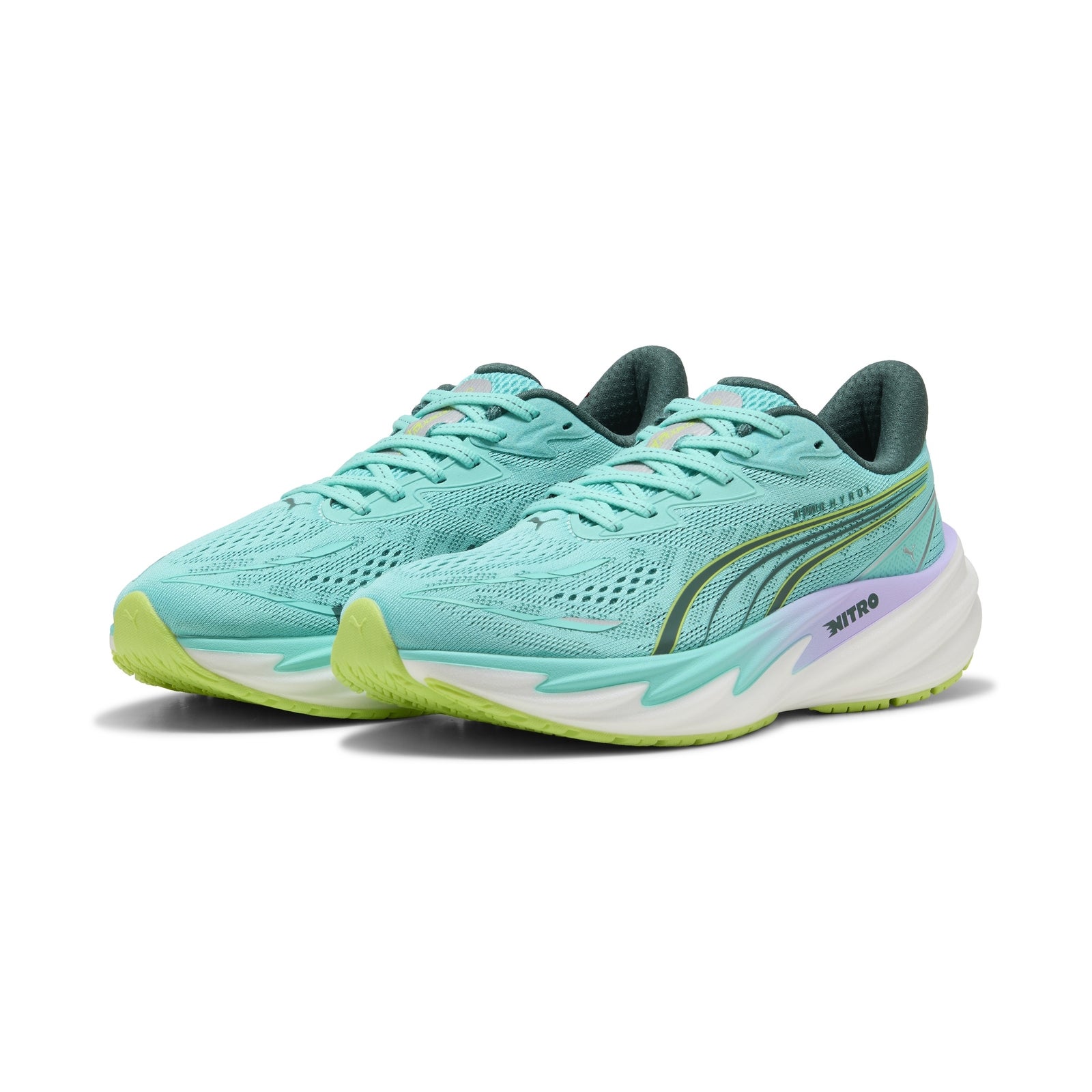 Puma - Women's - Velocity Nitro 5 Trainers - 5 - Intense Mint and Light Lavender