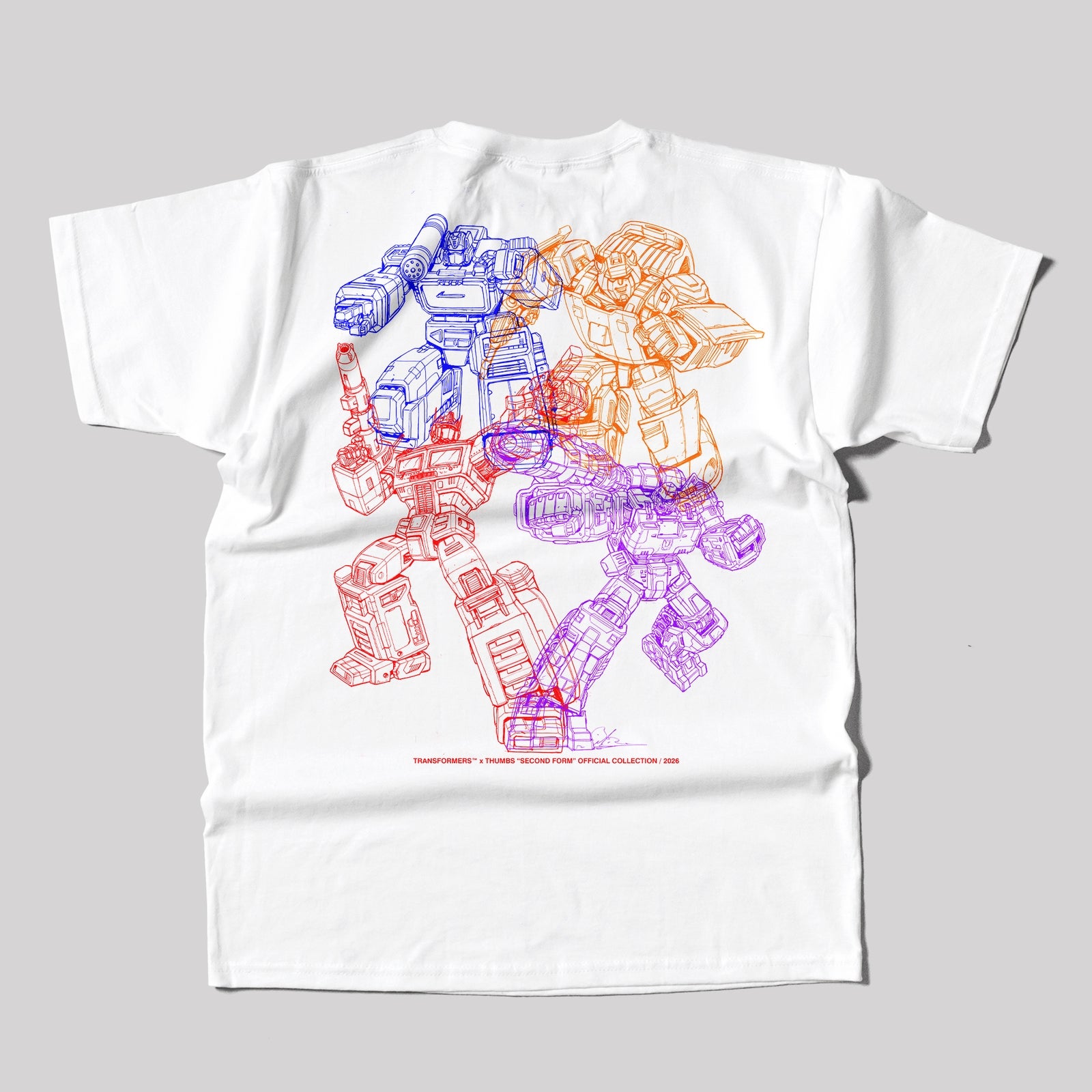 Transformers x THUMBS Mainframe T - shirt White