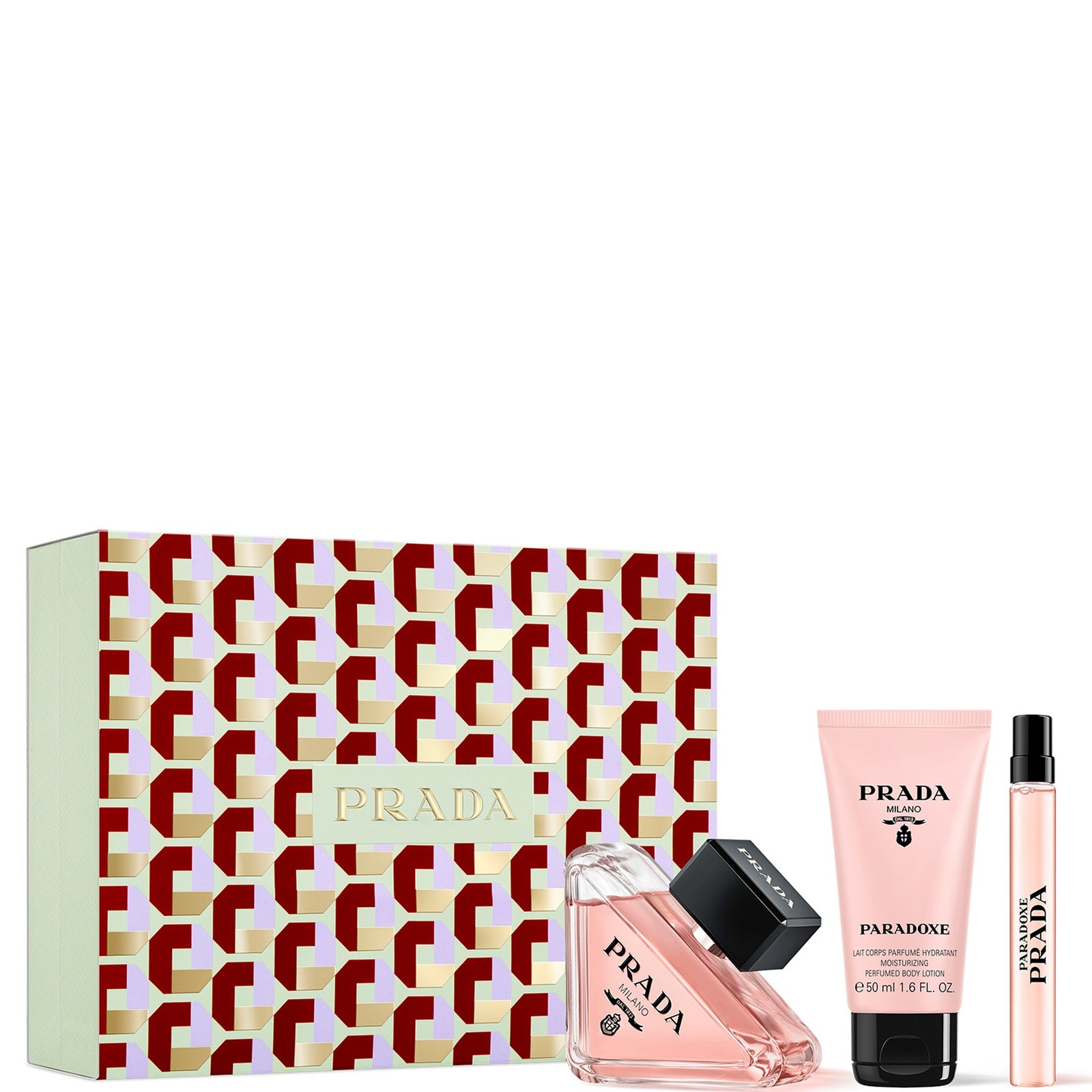 Prada Paradoxe Eau de Parfum 90ml and 50ml Body Lotion Gift Set