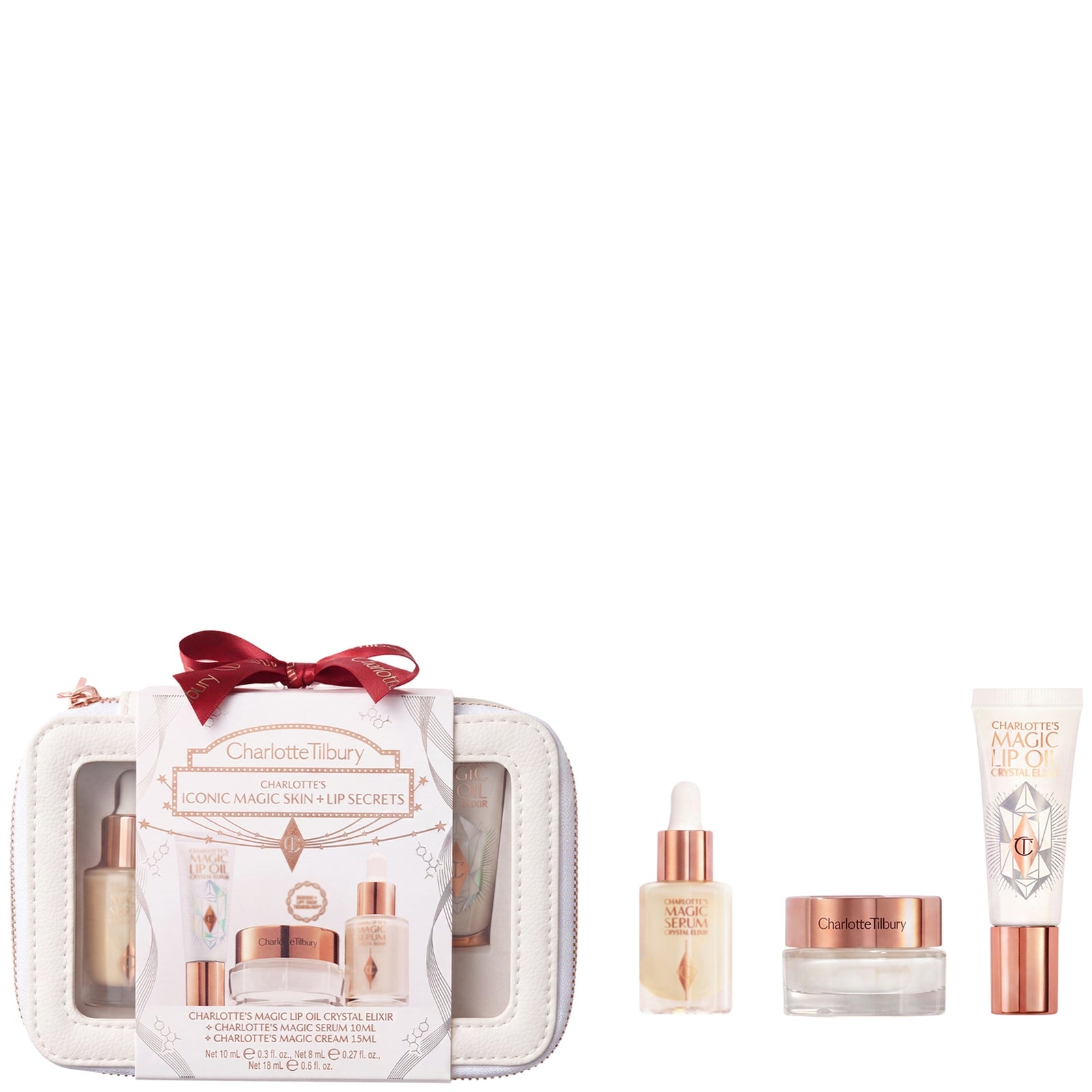 Charlotte Tilbury Charlotte's Iconic Magic Skin + Lip Secrets (Worth £98)