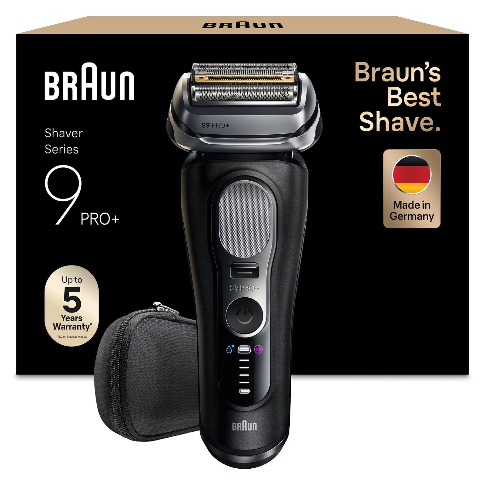 Braun Series 9 PRO+ 9600s Elektrorasierer für Herren: retailer-supplied image