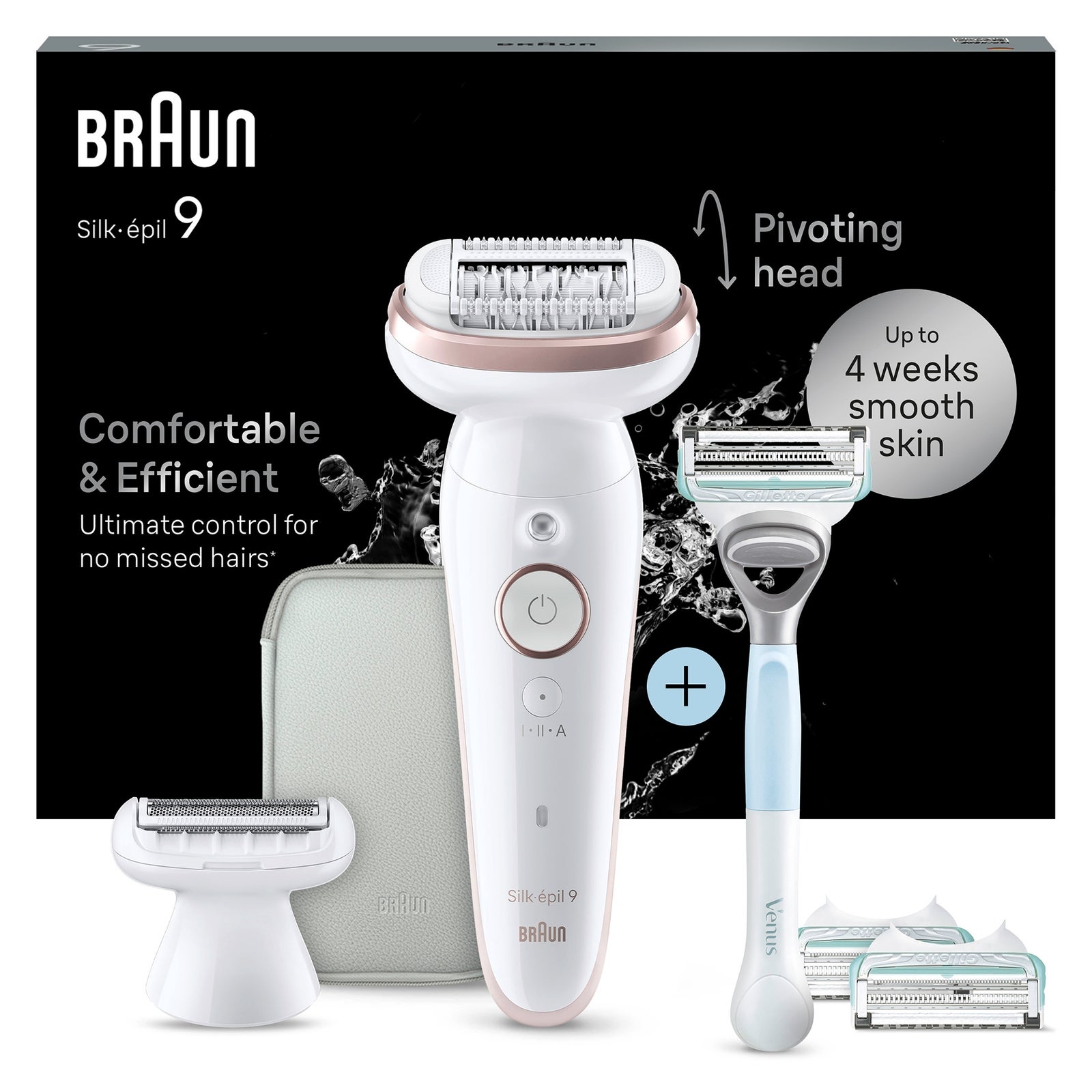 Braun Silk-épil 9 9-130 Epilierer für Damen: retailer-supplied image