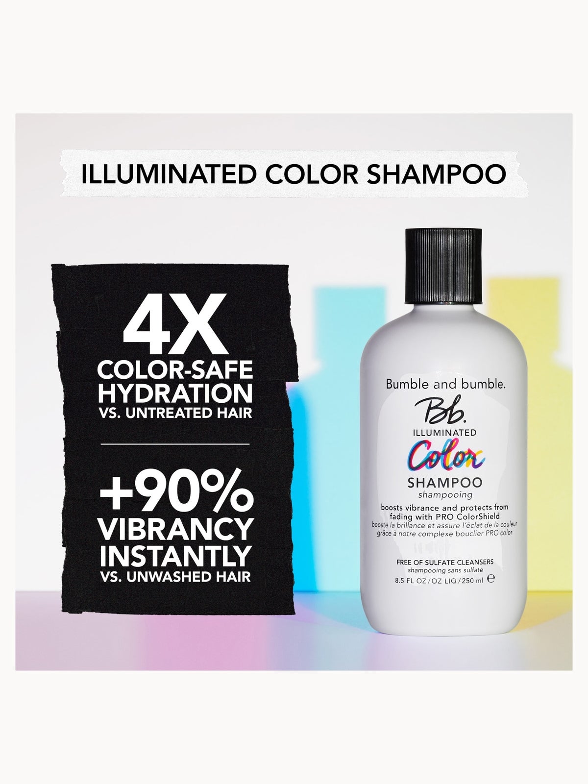Bumble and bumble Illuminated Color Full Size Shampoo 250ml & Conditioner 200ml Bundle 4