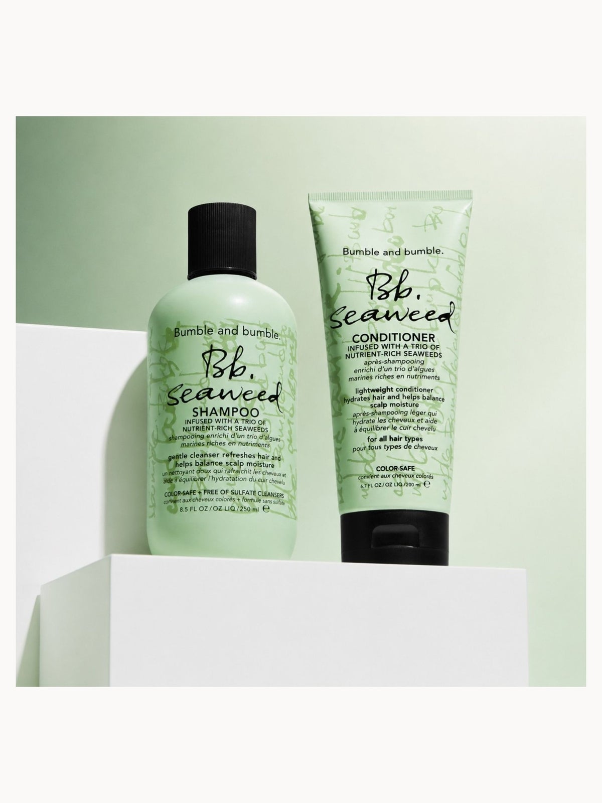 Bumble and bumble Seaweed Nourishing Shampoo 250ml & Seaweed Conditioner 200ml Bundle 2