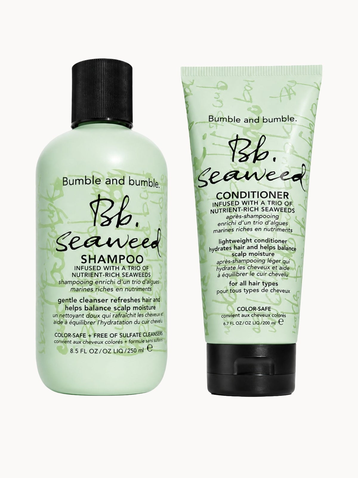 Bumble and bumble Seaweed Nourishing Shampoo 250ml & Seaweed Conditioner 200ml Bundle