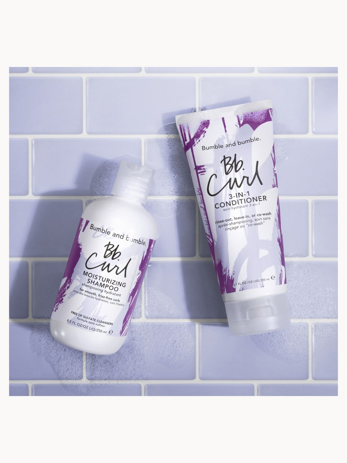 Bumble and bumble Curl Moisturizing Shampoo 250ml & 3-in-1 Conditioner 200ml Bundle 2