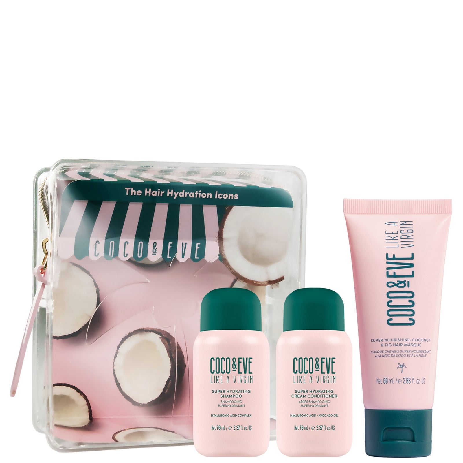 Coco & Eve The Hair Hydration Icons (Worth £35)