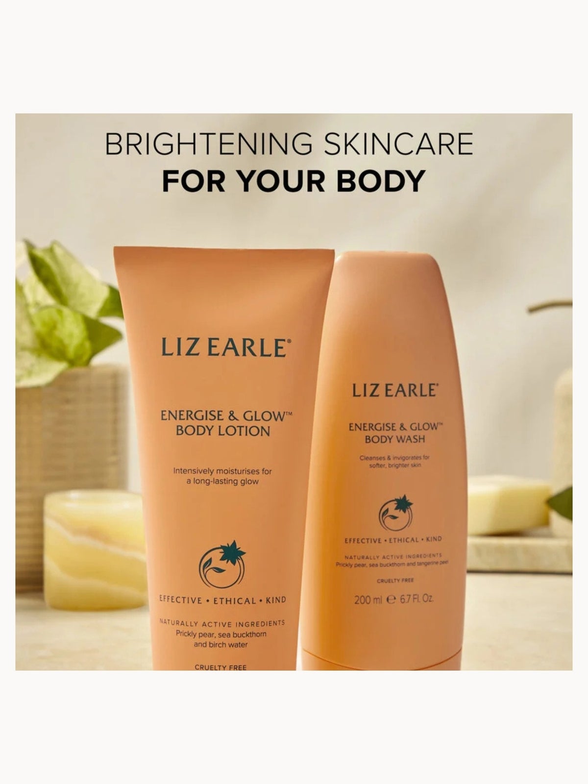 Liz Earle Energise & Glow™ Body Wash 200ml 3