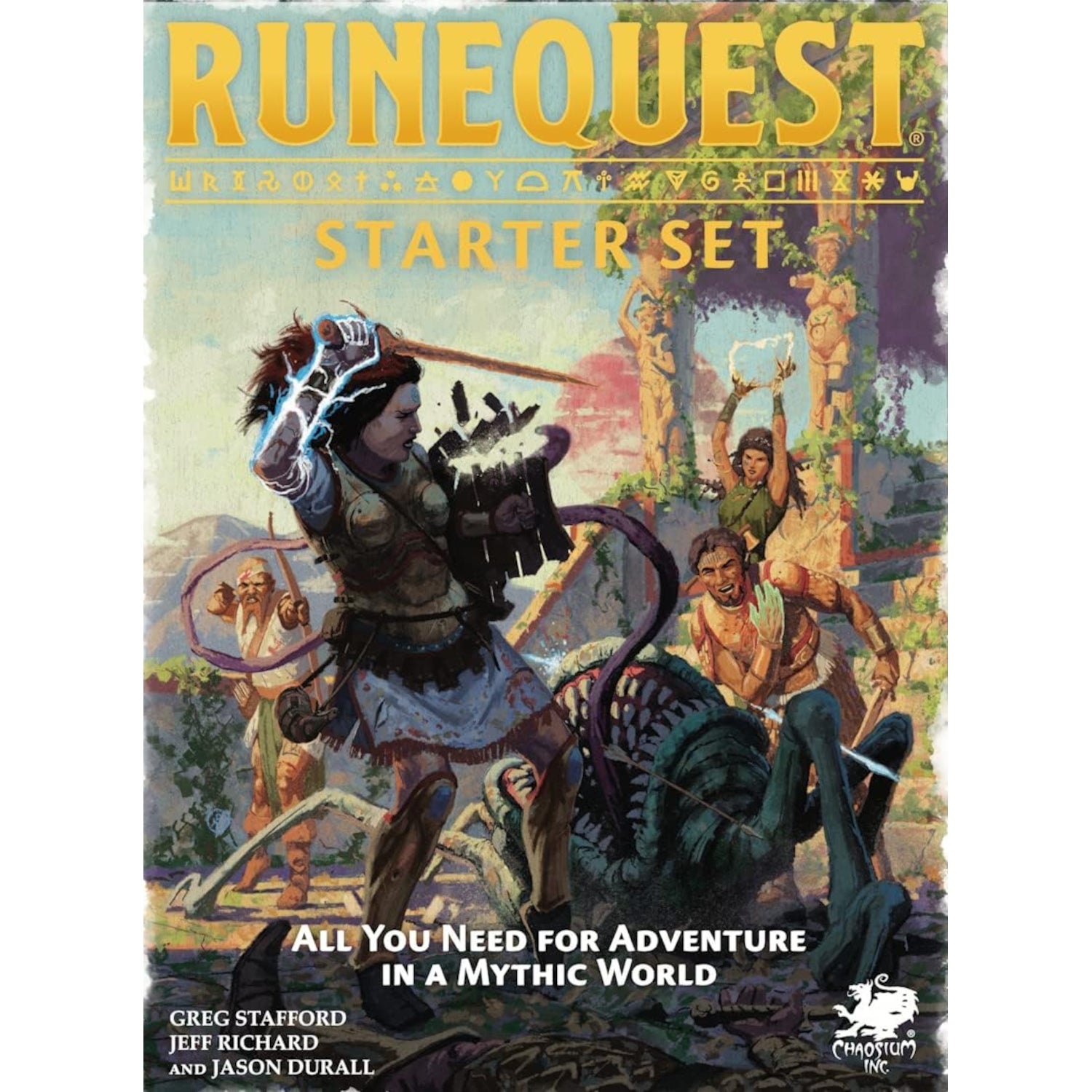 Photos - Other Toys RuneQuest RPG Game Starter Set CHA4035X
