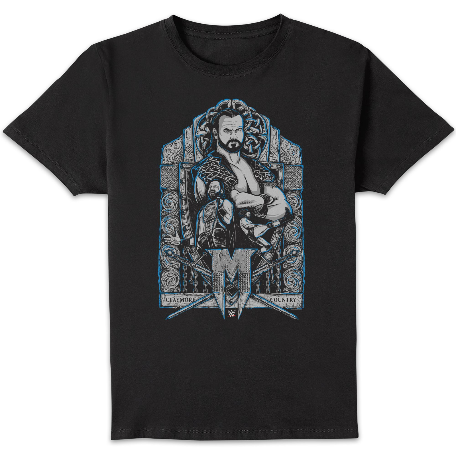 WWE - Drew T - shirt Black
