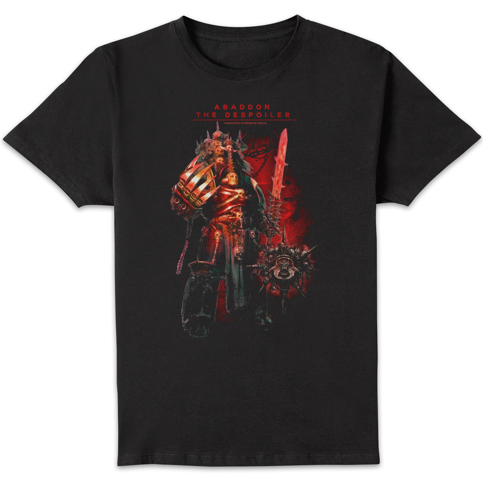 Warhammer - Abaddon The Despoiler T - shirt Black