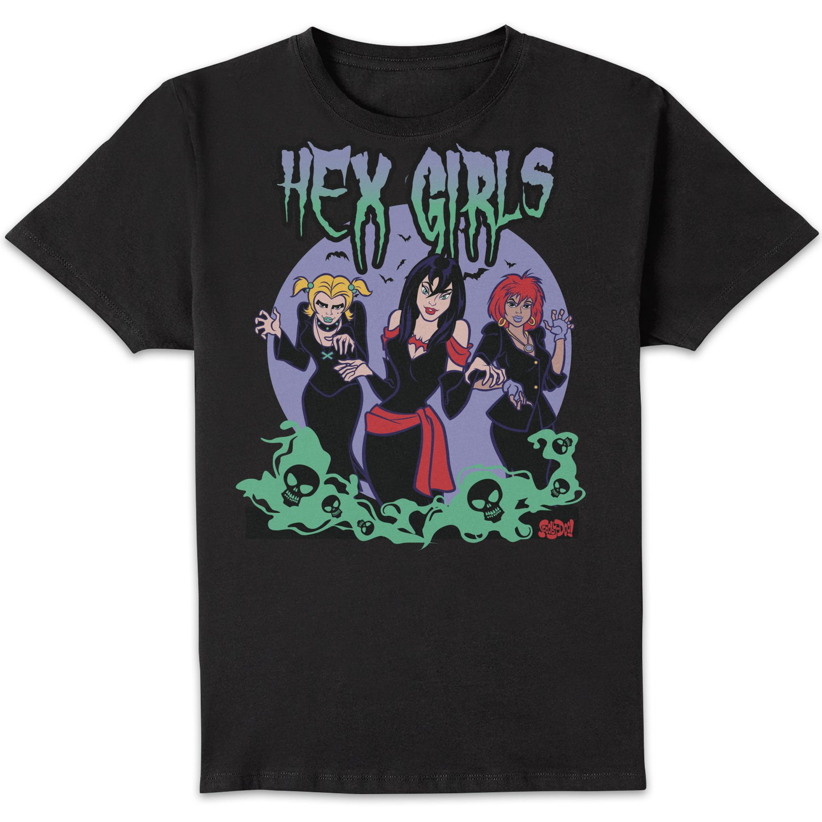 Scooby Doo Hex Fille - Moon Fog T - shirt Black