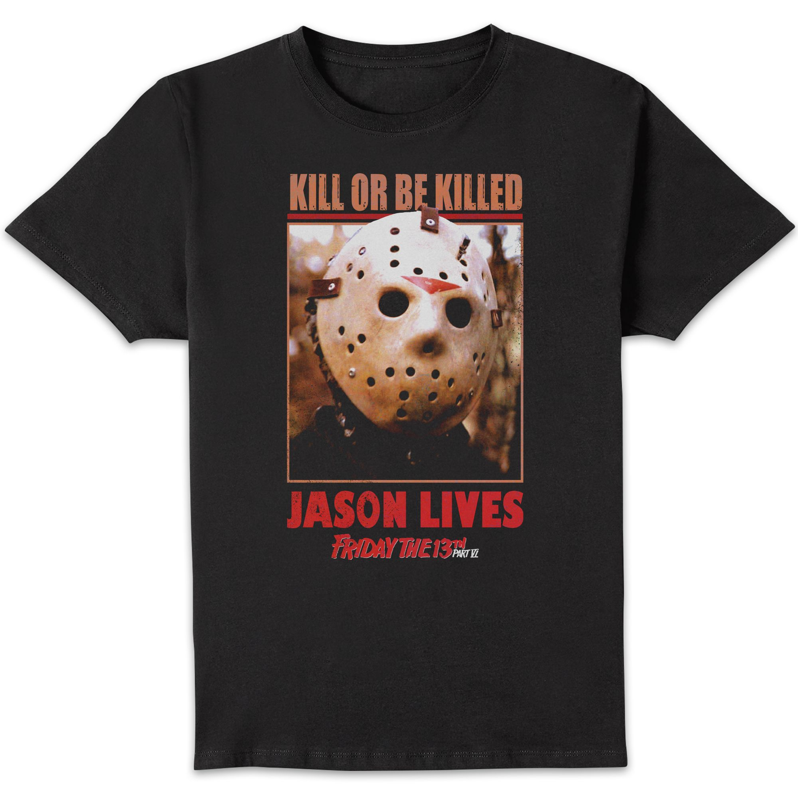 Friday The 13th - Jason Lives T-Shirt Black - XXL