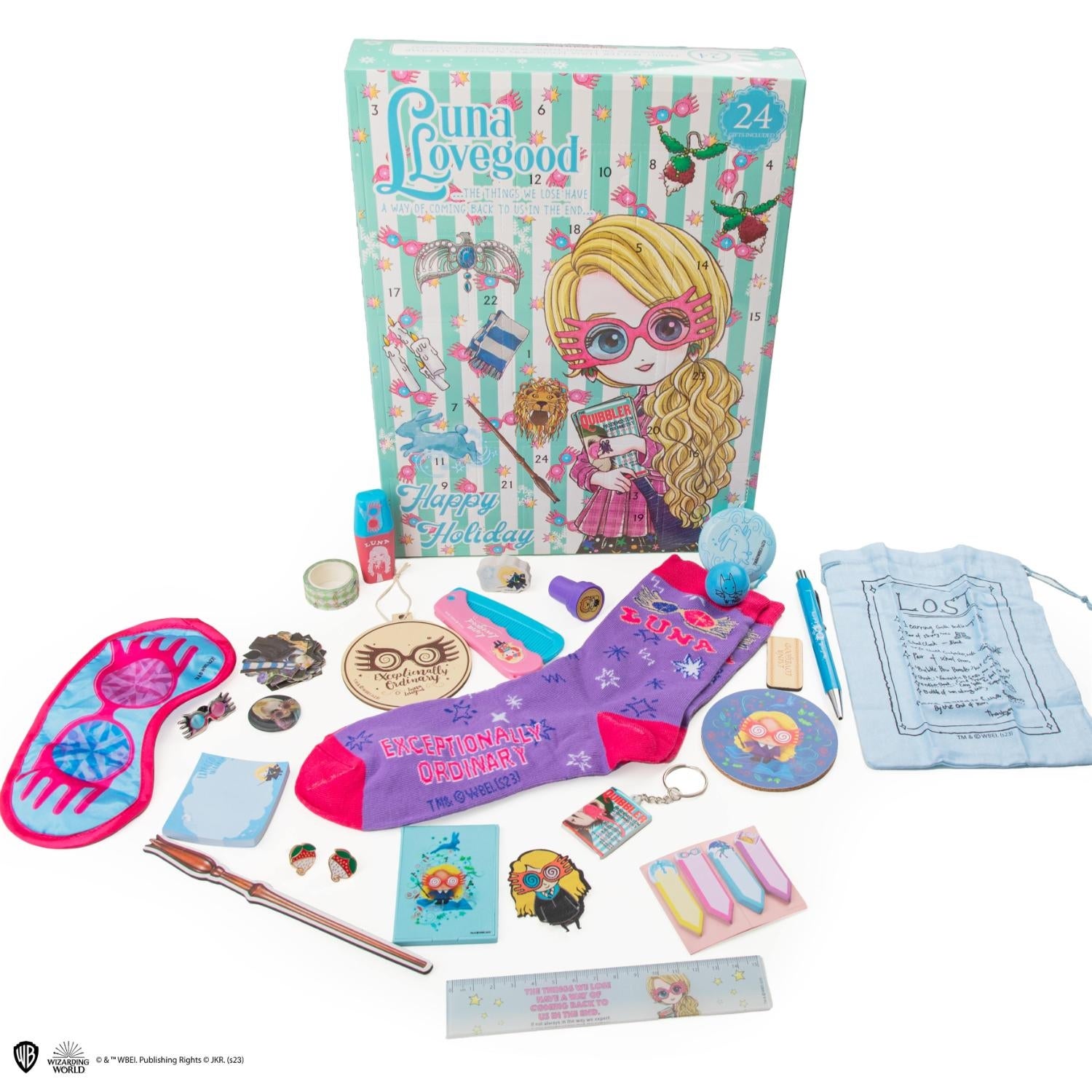 Harry Potter Wizarding World Luna Lovegood Advent Calendar