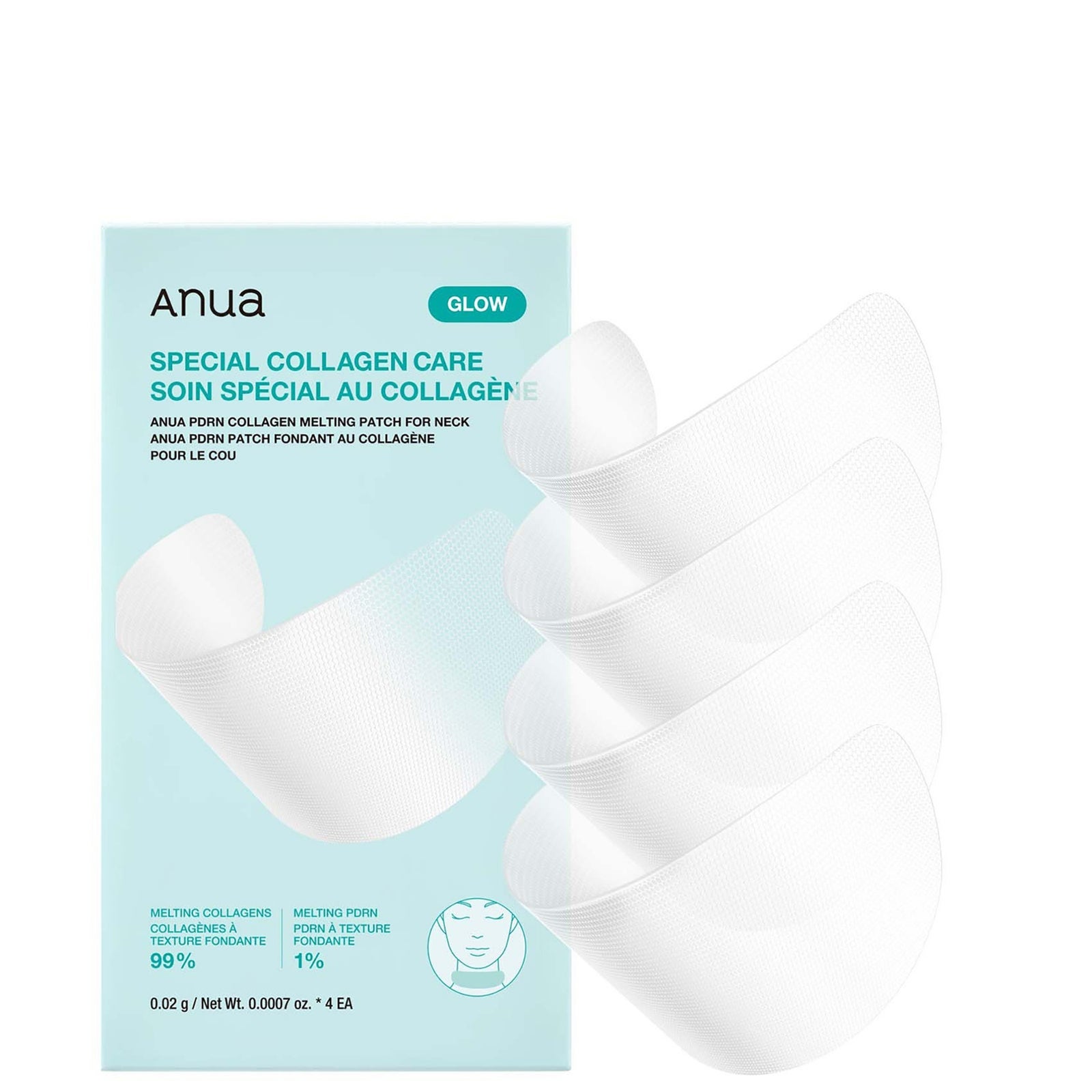 Anua PDRN Mist & Melting Patches for Neck Bundle 2