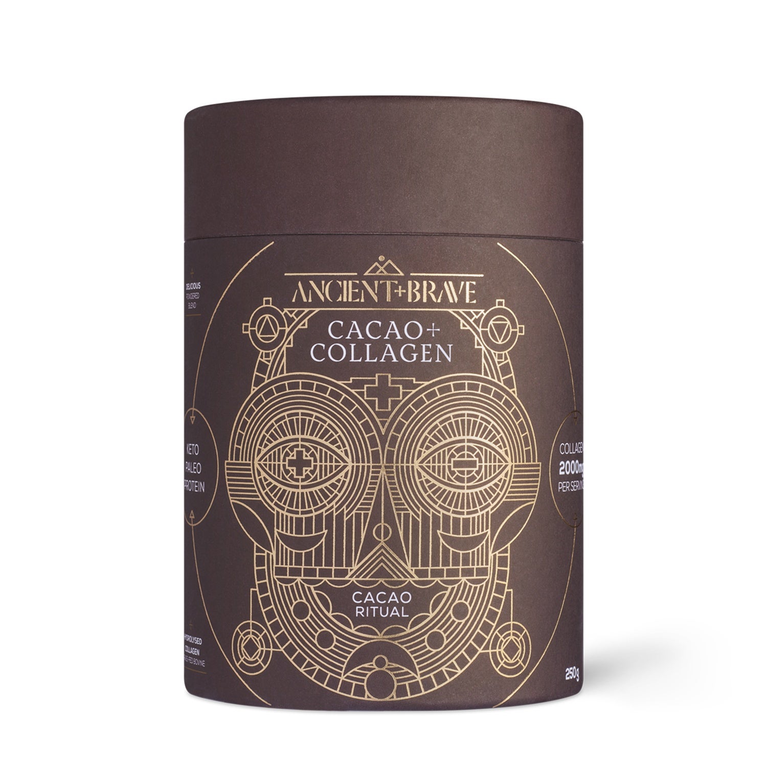 Ancient + Brave Cacao + Collagen 250g