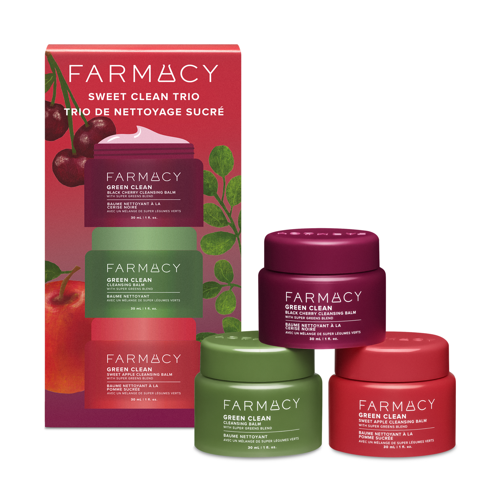 Farmacy Sweet Clean Trio Set (Worth £72.00)