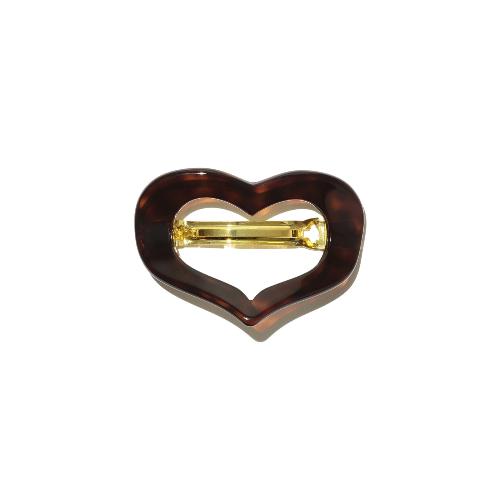 Jickie The Heart Clip - Ecaille