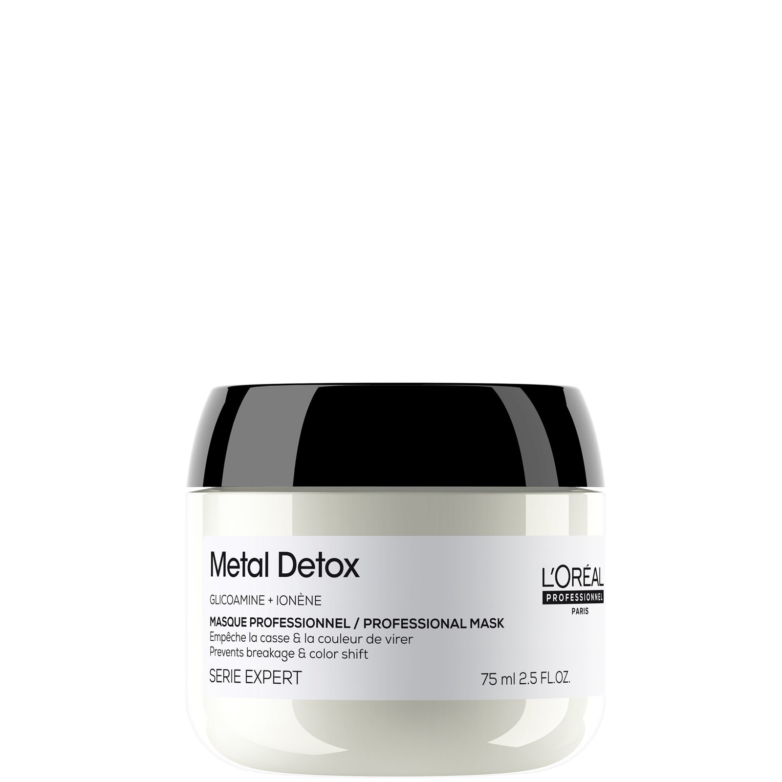 L’Oréal Professionnel Metal Detox Mini Hair Mask, Prevent Damage & Colour Fade From Hard Water, Hydrating & Conditioning Hair Treatment, Travel Size 75ml