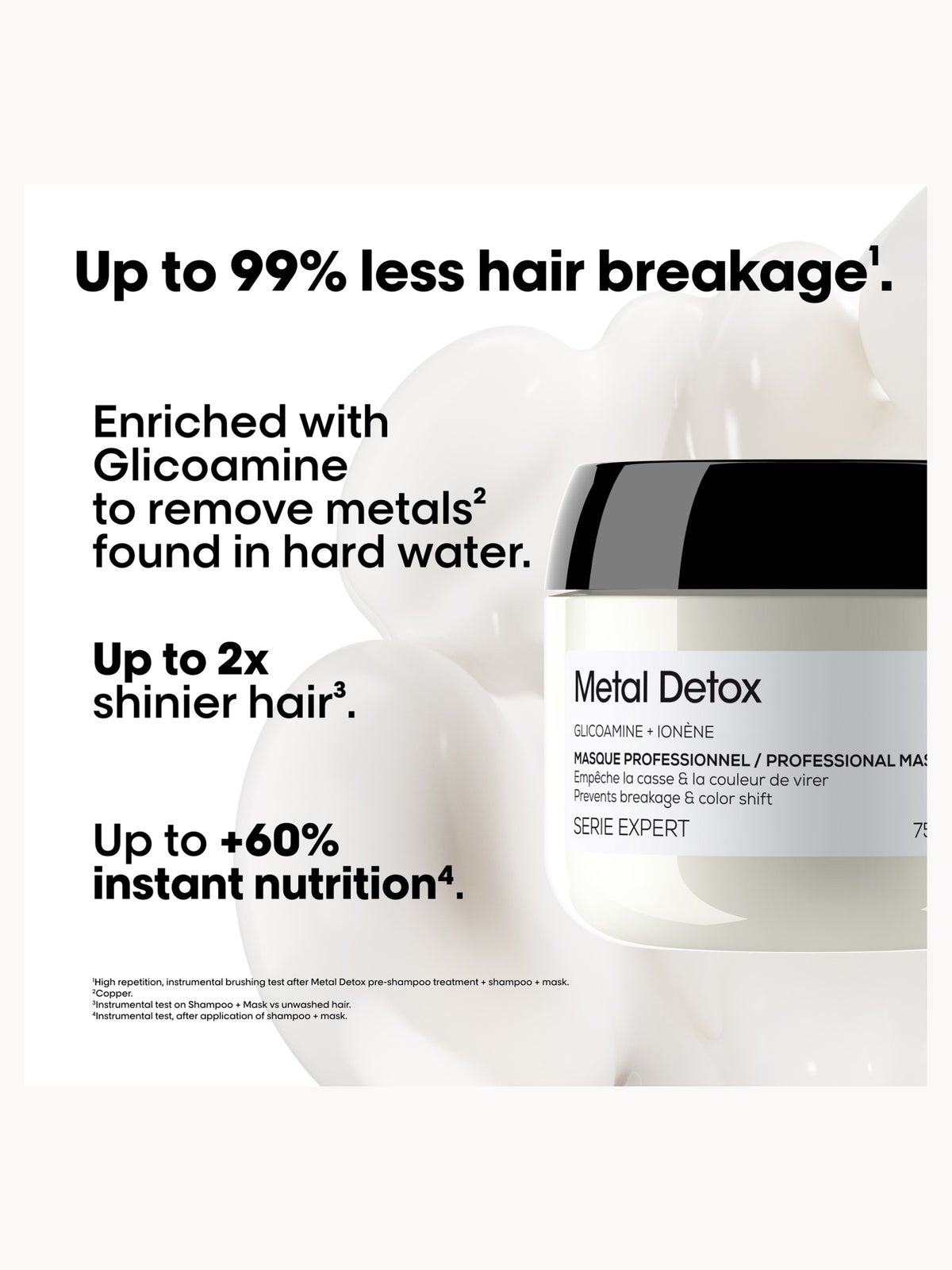 L'Oréal Professionnel Metal Detox Mini Hair Mask Travel Size 75ml, photo 2