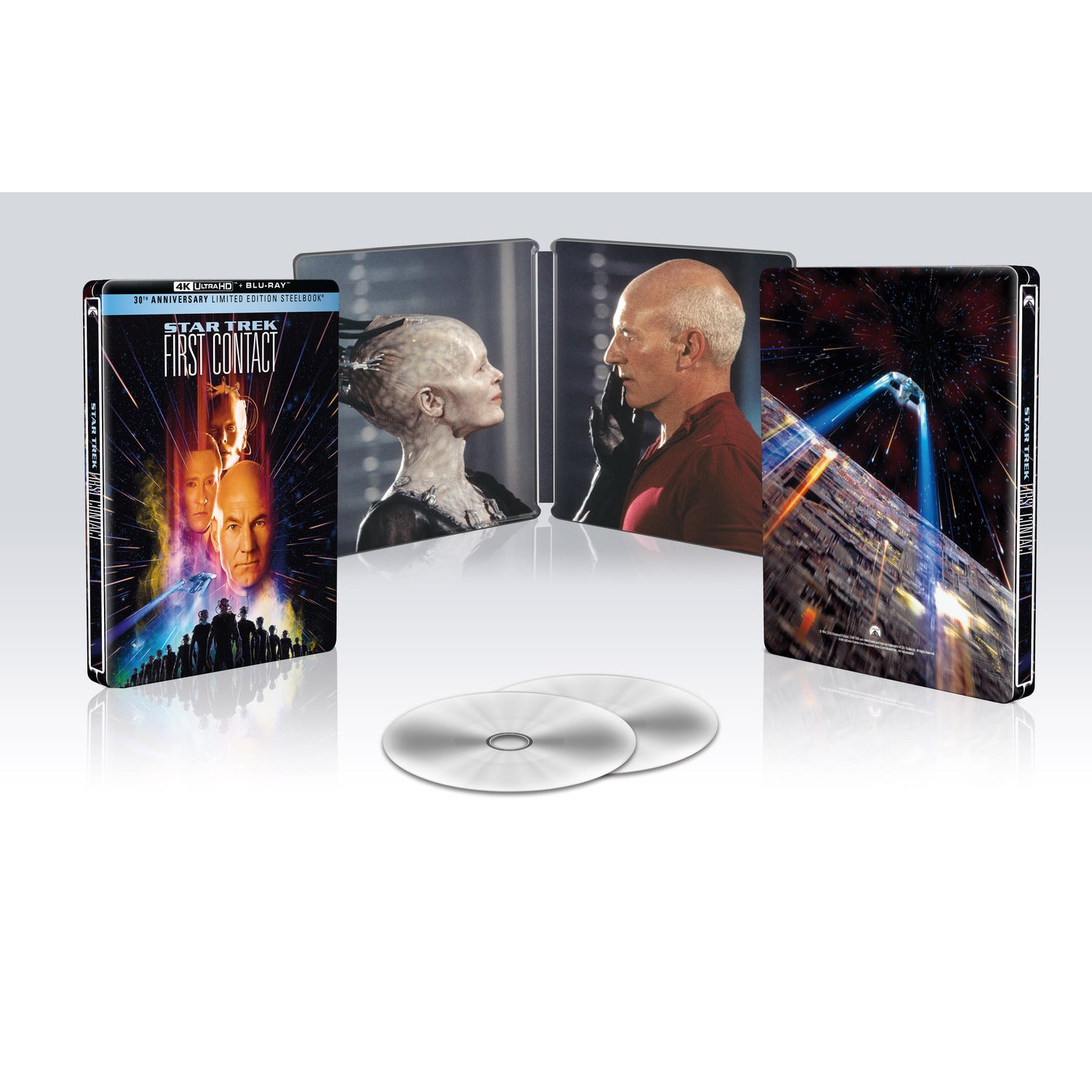 Star Trek: First Contact 30th Anniversary SteelBook [Blu-ray] Sent Sameday* - Image 5
