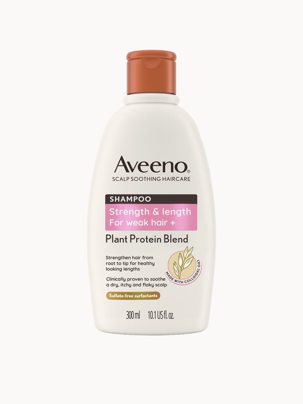 Aveeno® Hair Strength + Length Shampoo 300ml