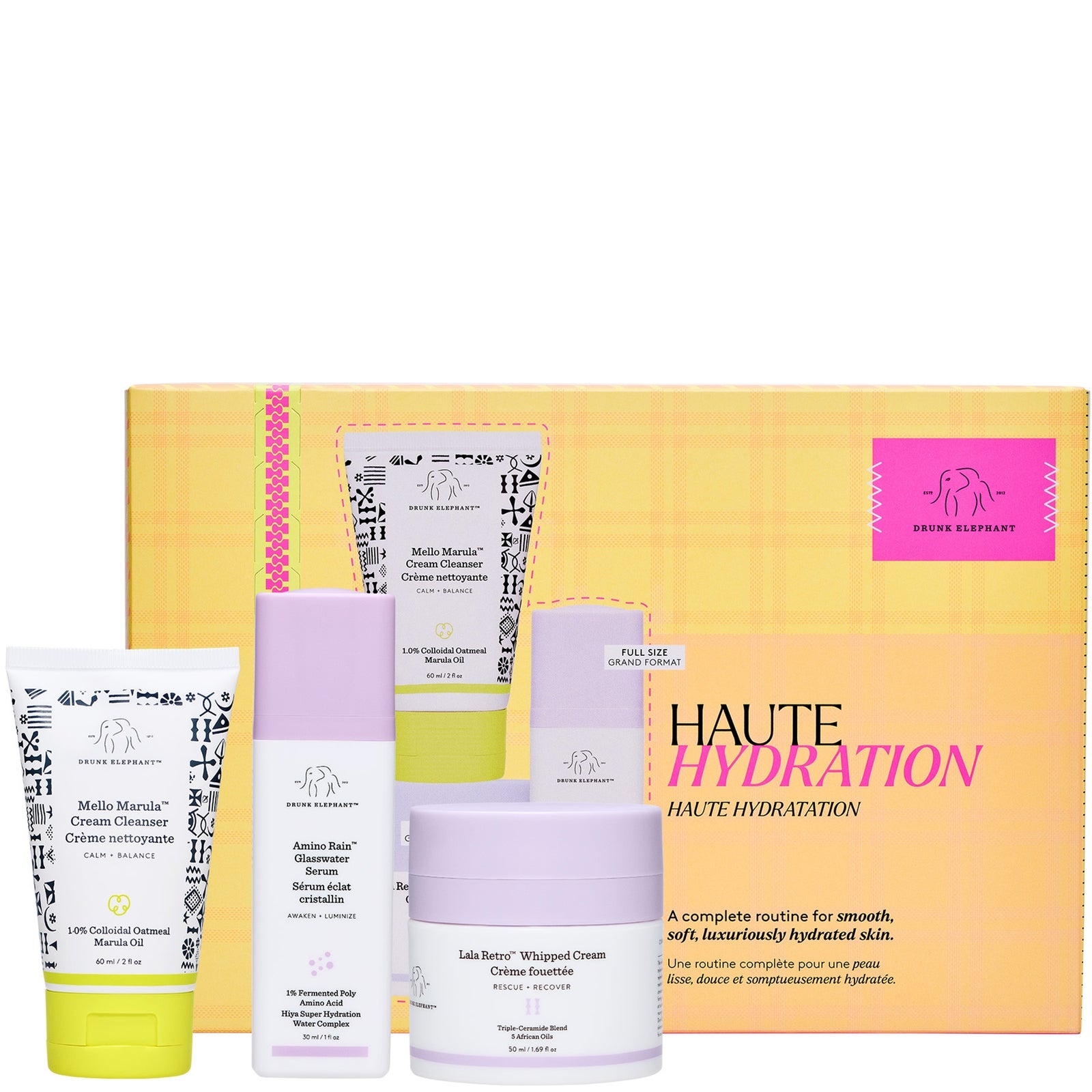 Drunk Elephant Haute Hydration Kit (Worth £126.00)