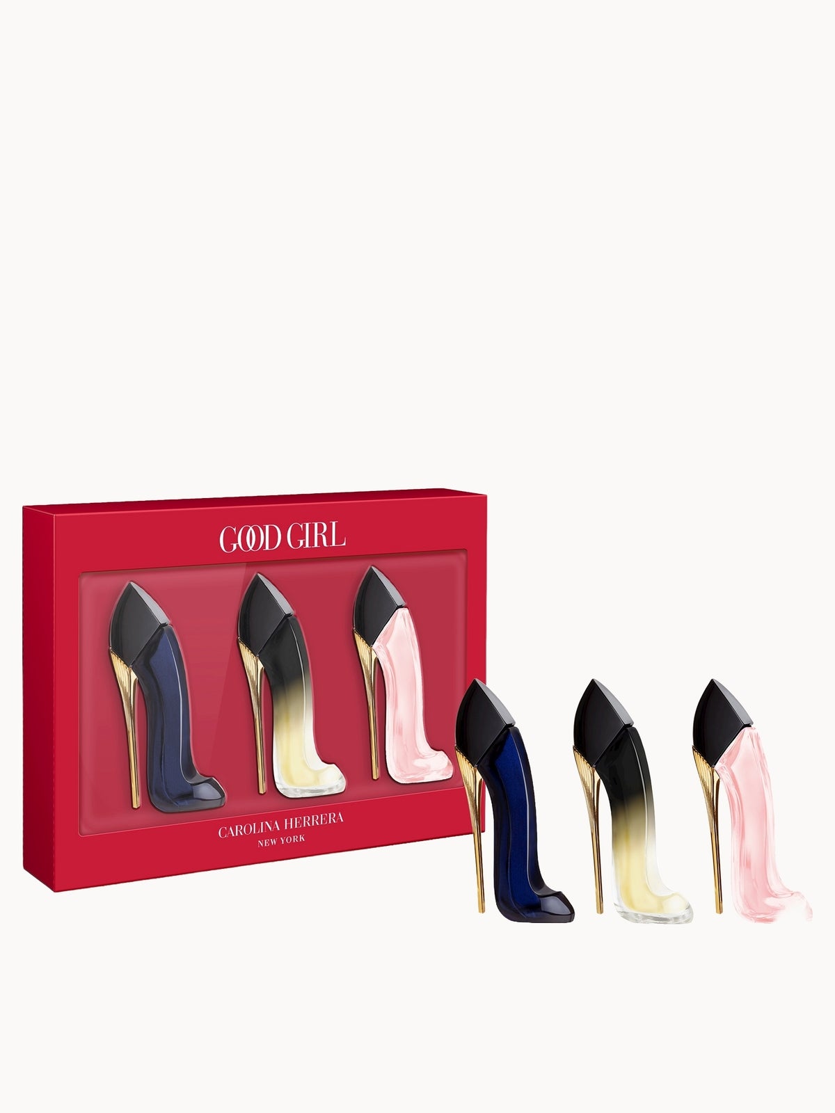 Carolina Herrera Good Girl Eau de Parfum 7ml + Blush Eau de Parfum 7ml + Jasmine Absolute Eau de Parfum Absolute 7ml - Image 1