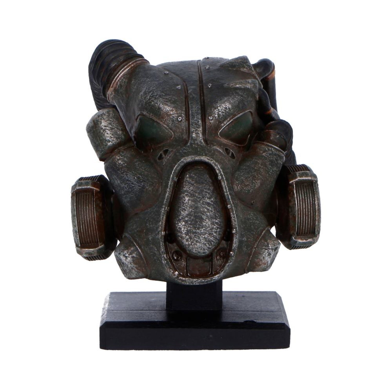 Bethesda Softworks Fallout X-01 Power Armour Helmet Replica with Display Stand, Black Resin Model - Image 3