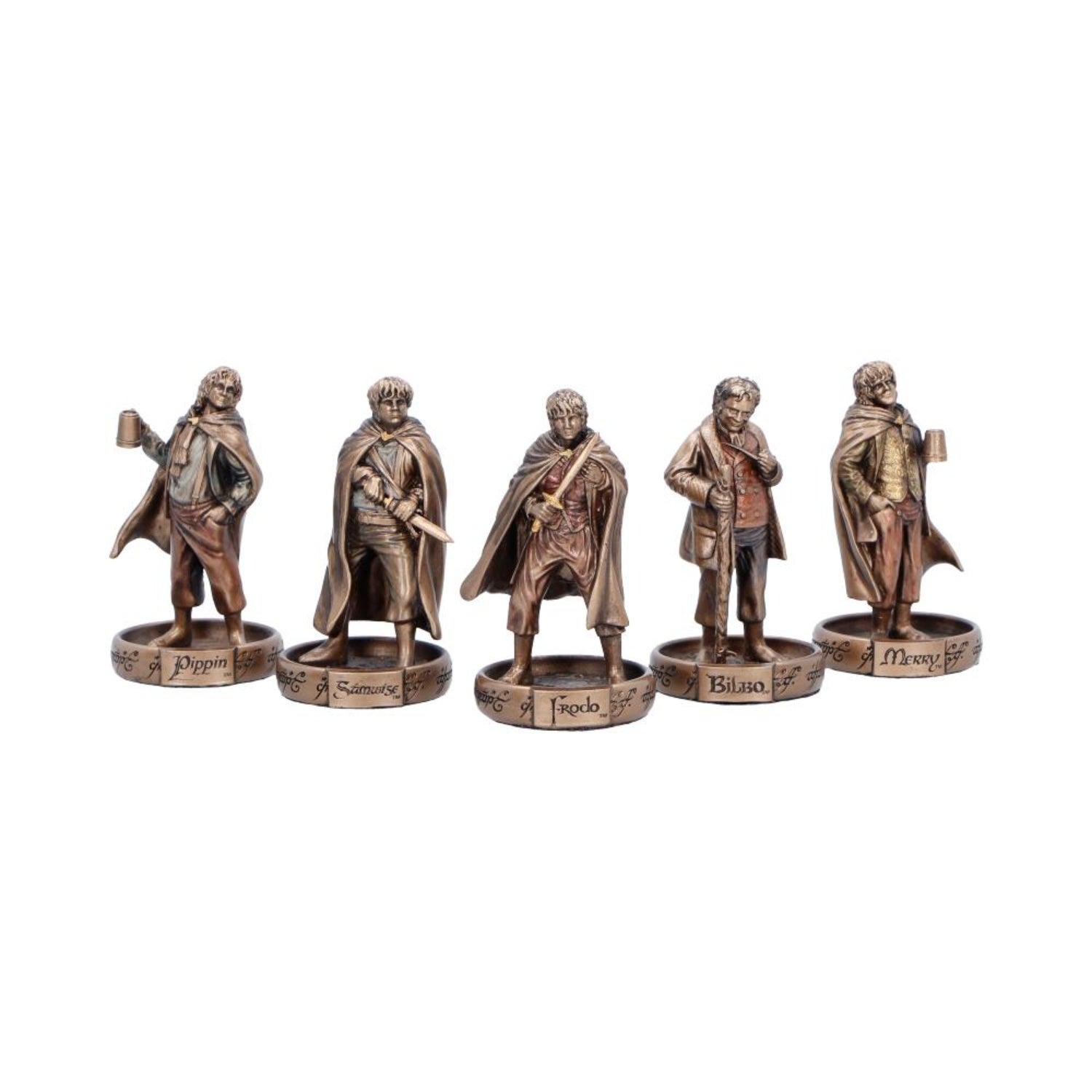 The Lord of the Rings: The Hobbits of the Shire Figurine Set 7.2cm