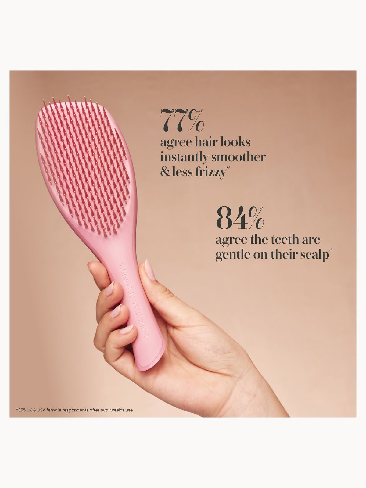 Tangle Teezer The Complete Carebrush™ - Satin Rose 4