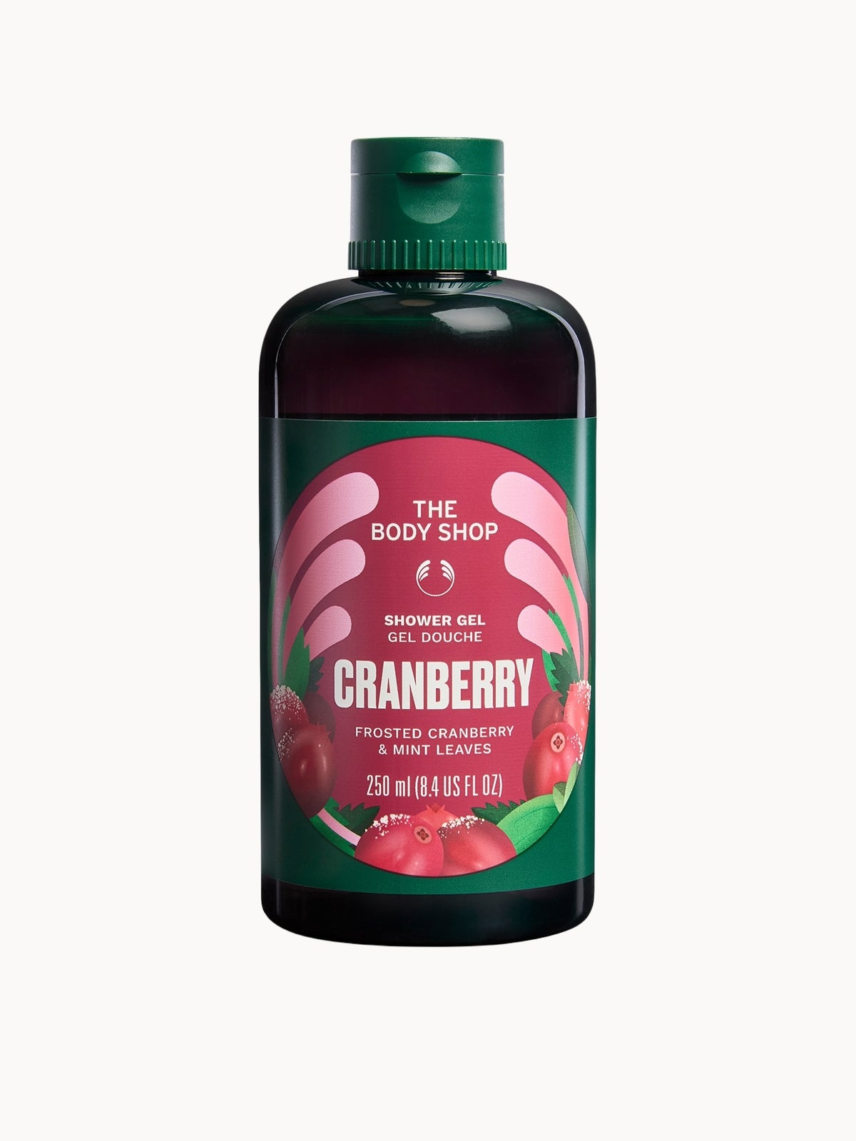 The Body Shop Bath/Shower Gel Cranberry Mint 250ml